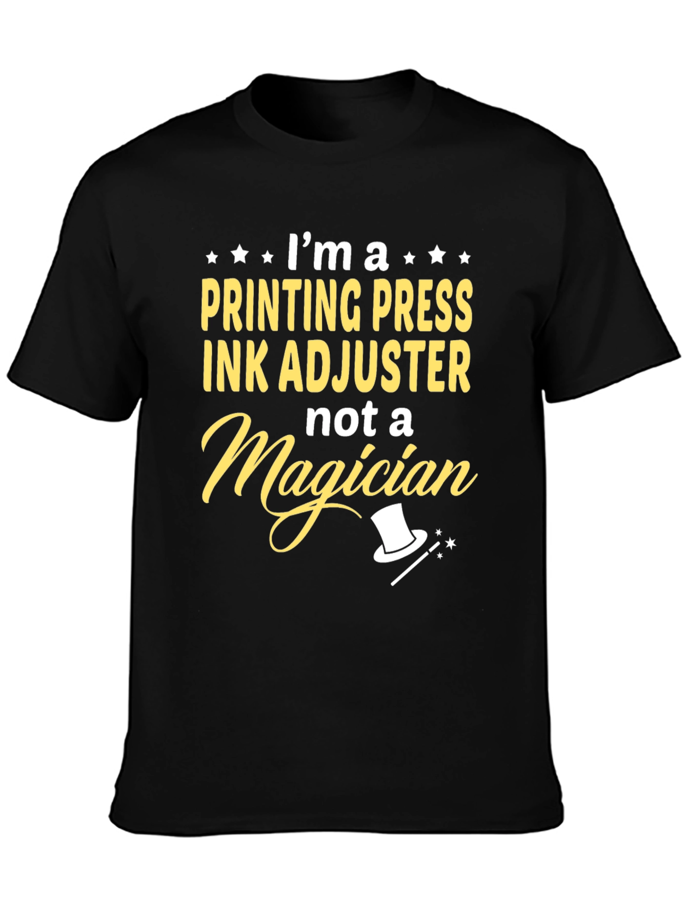 Printing Press Ink Adjuster Graphic Tee