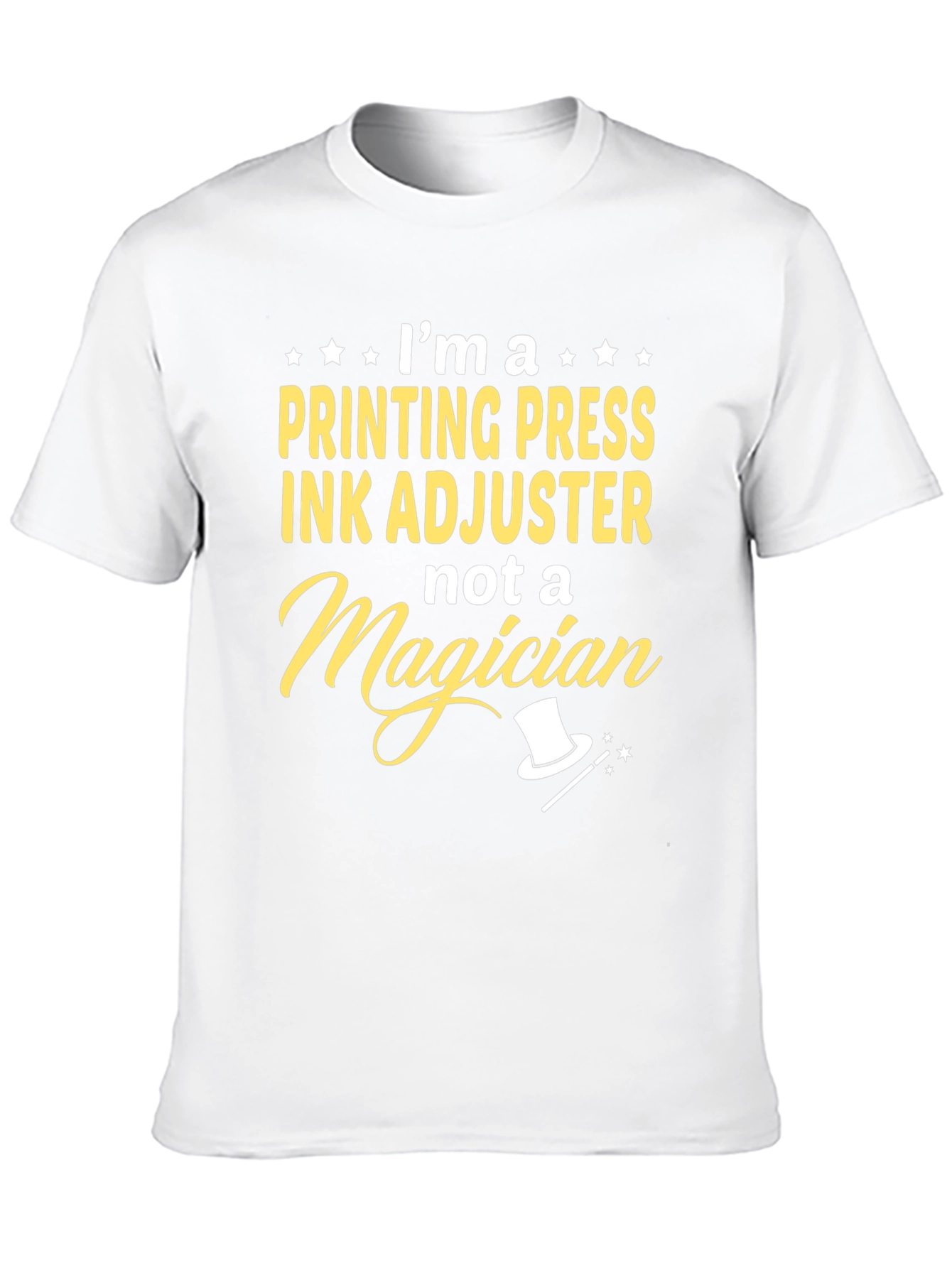 Printing Press Ink Adjuster Graphic Tee