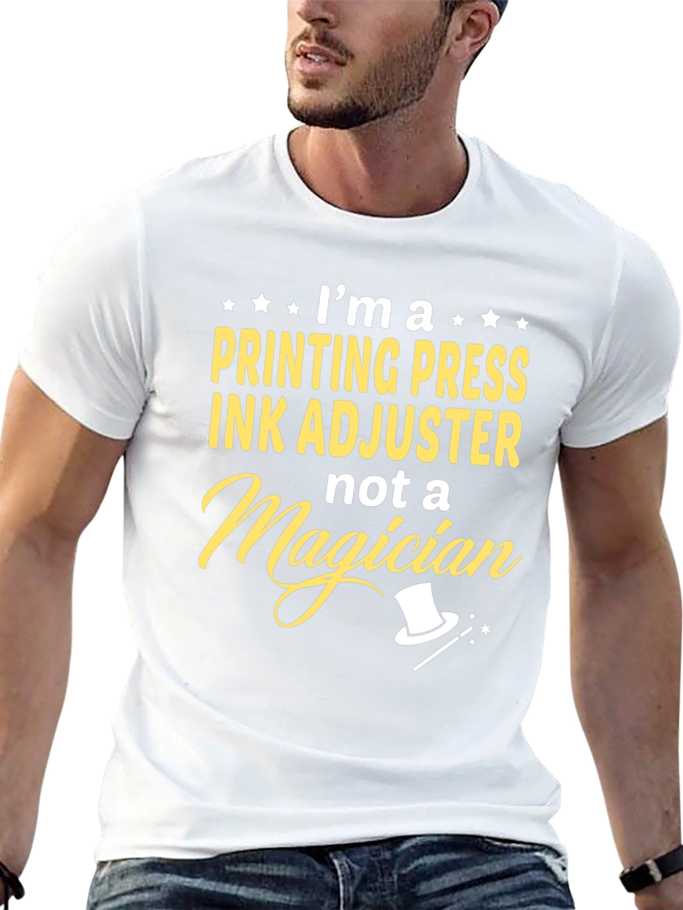 Printing Press Ink Adjuster Graphic Tee