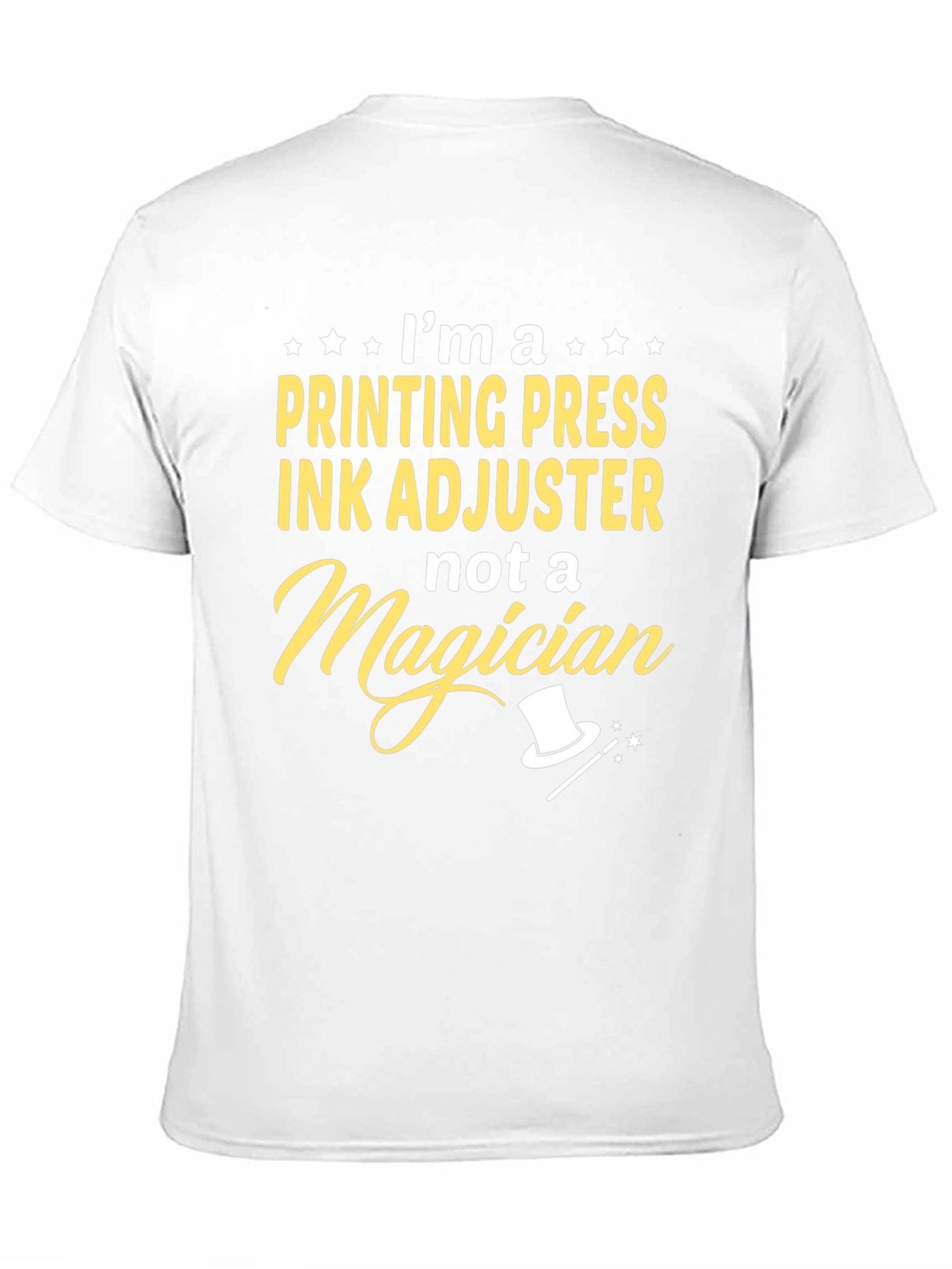 Printing Press Ink Adjuster Graphic Tee