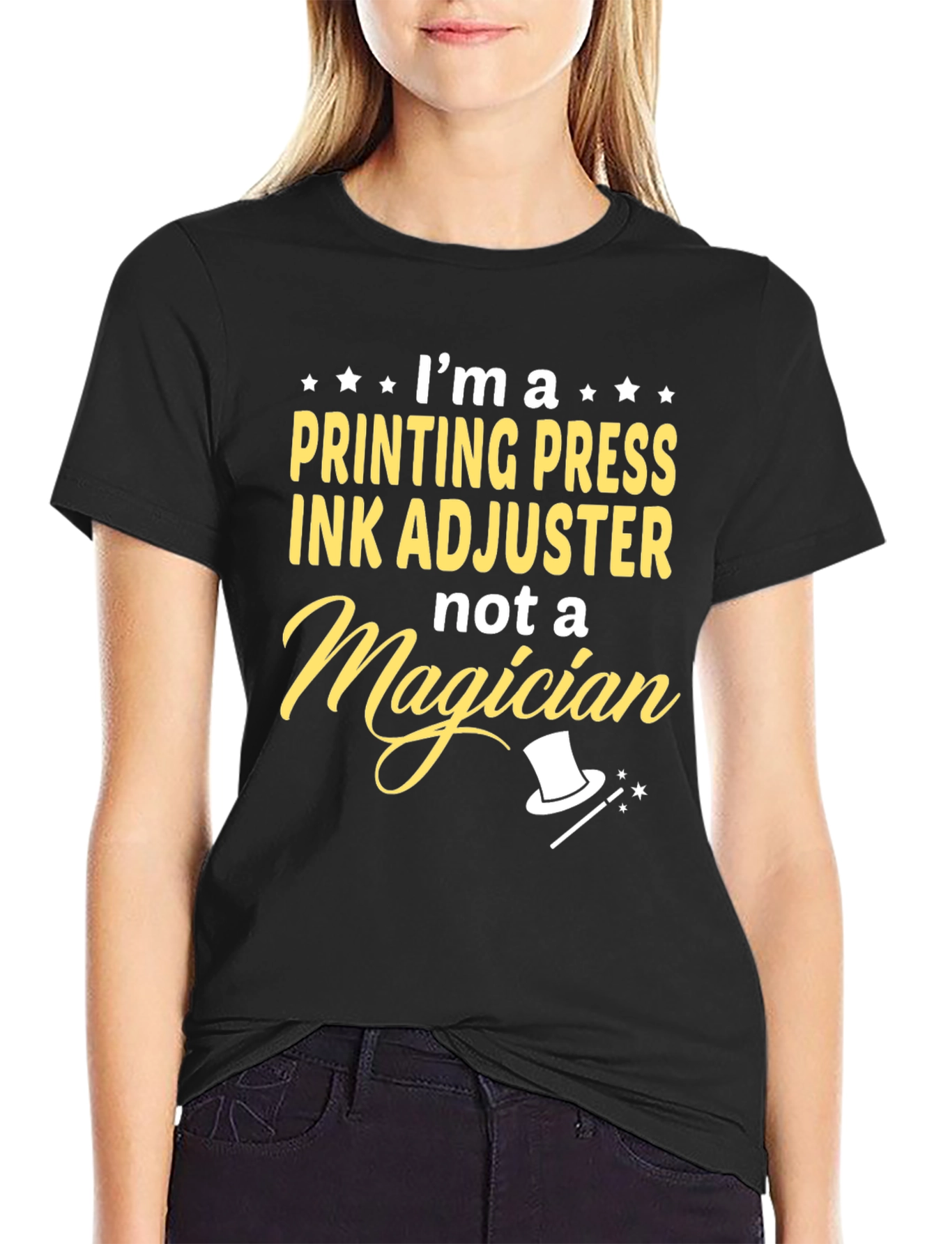 Printing Press Ink Adjuster Graphic Tee