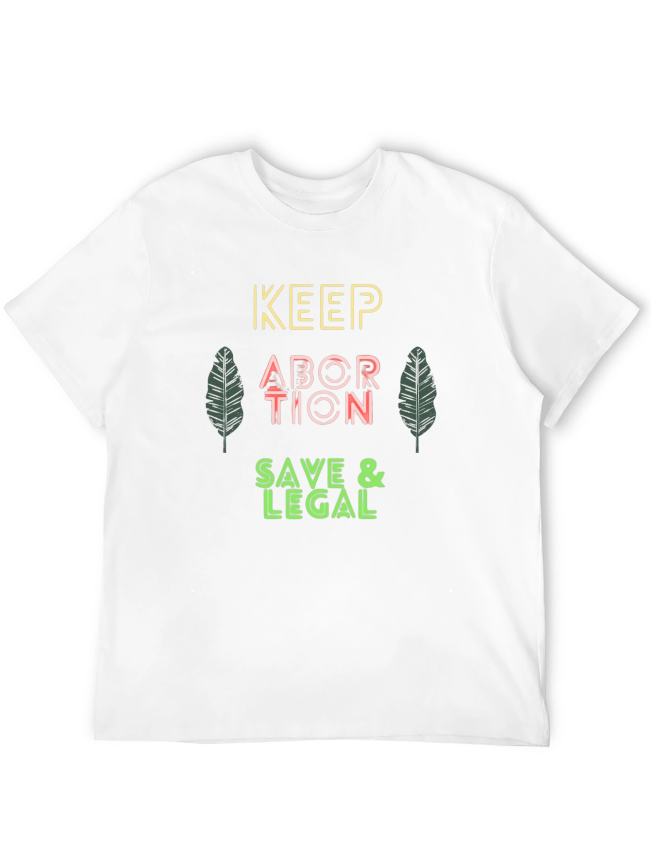 Keep Abortion Safe & Legal Black T-Shirt