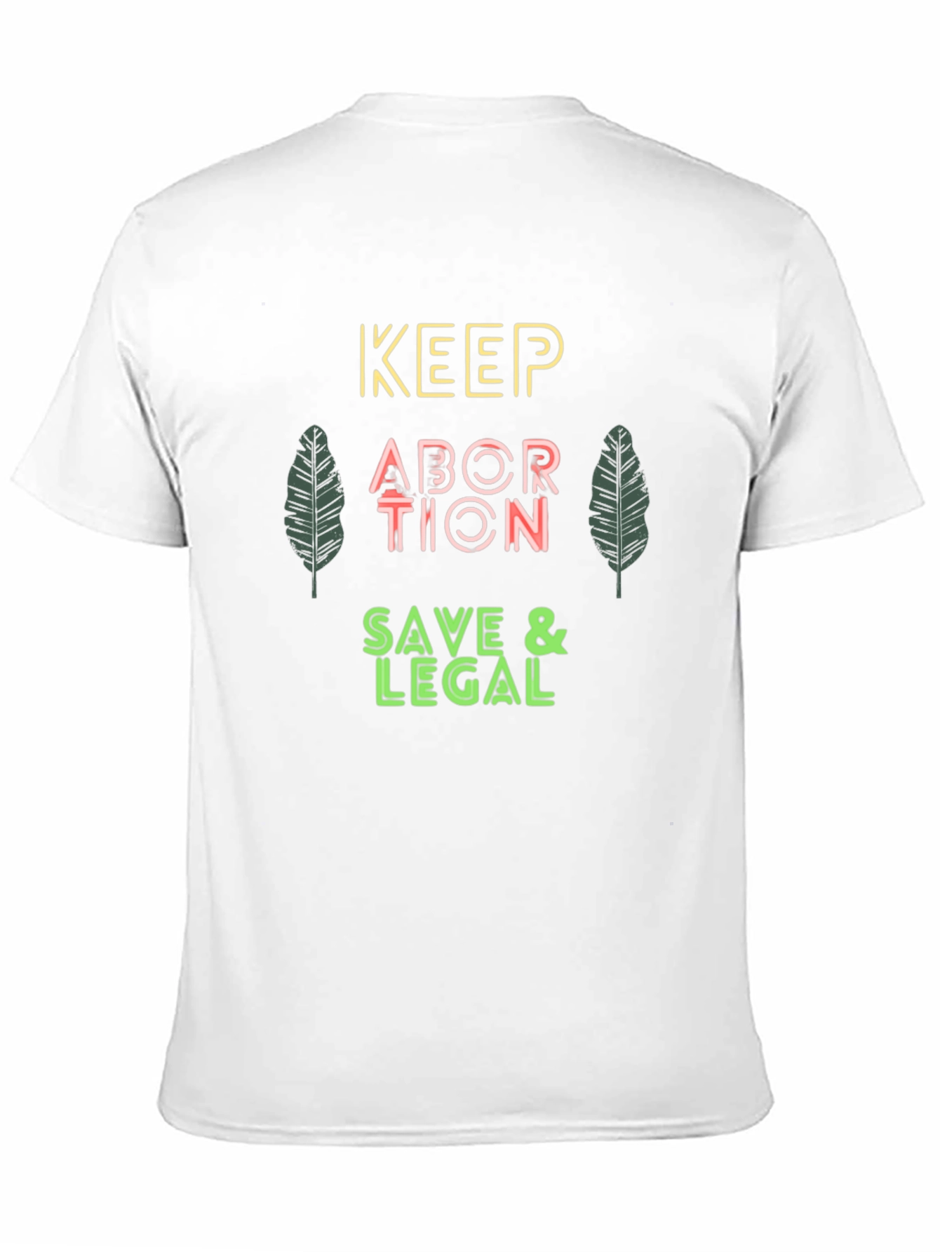 Keep Abortion Safe & Legal Black T-Shirt
