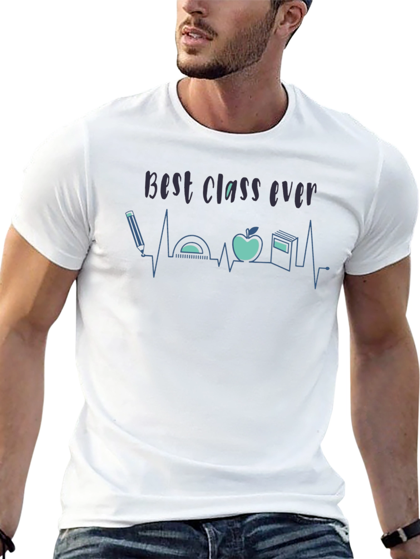 Best Class Ever Teacher T-Shirt - Education Heartbeat