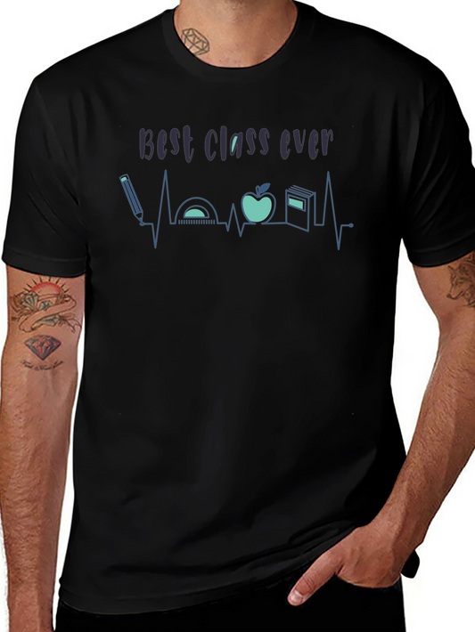 Best Class Ever Teacher T-Shirt - Education Heartbeat