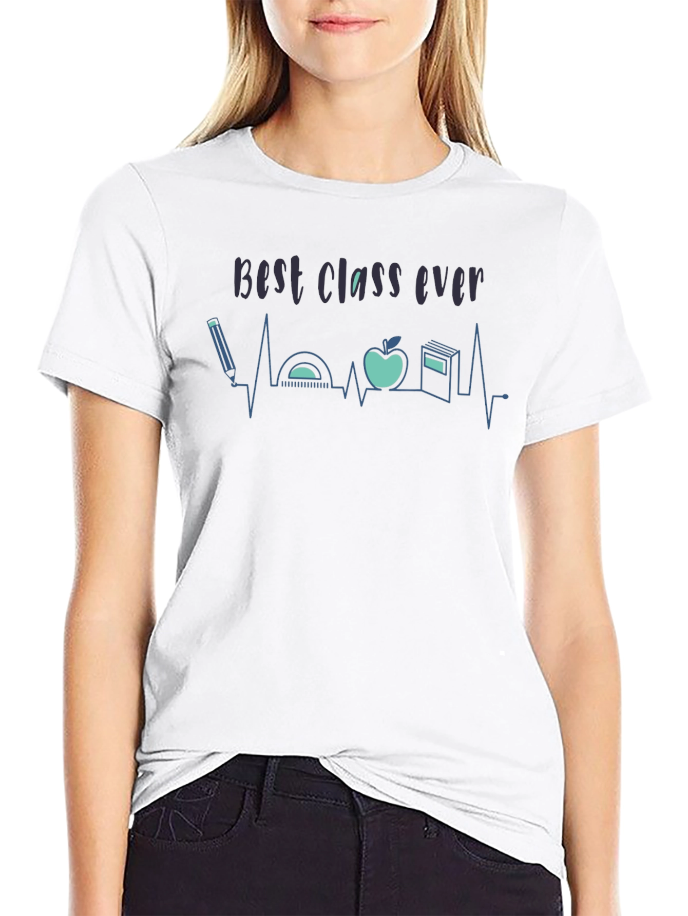 Best Class Ever Teacher T-Shirt - Education Heartbeat