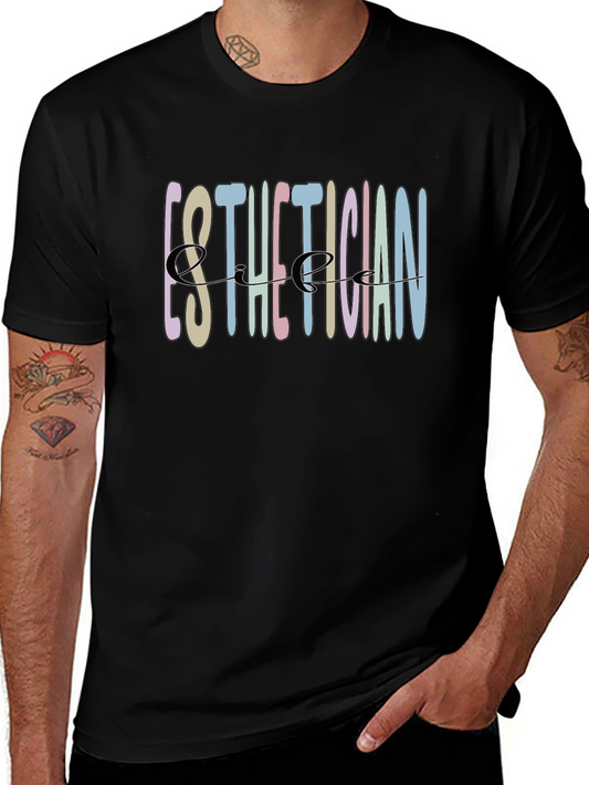 Esthetician Life T-Shirt - Black Cotton Tee