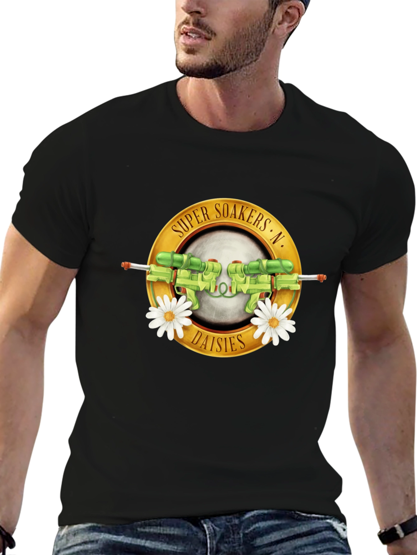Super Soakers N Daisies Graphic Tee