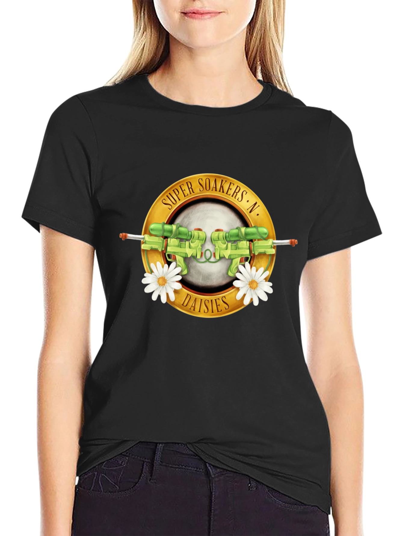 Super Soakers N Daisies Graphic Tee