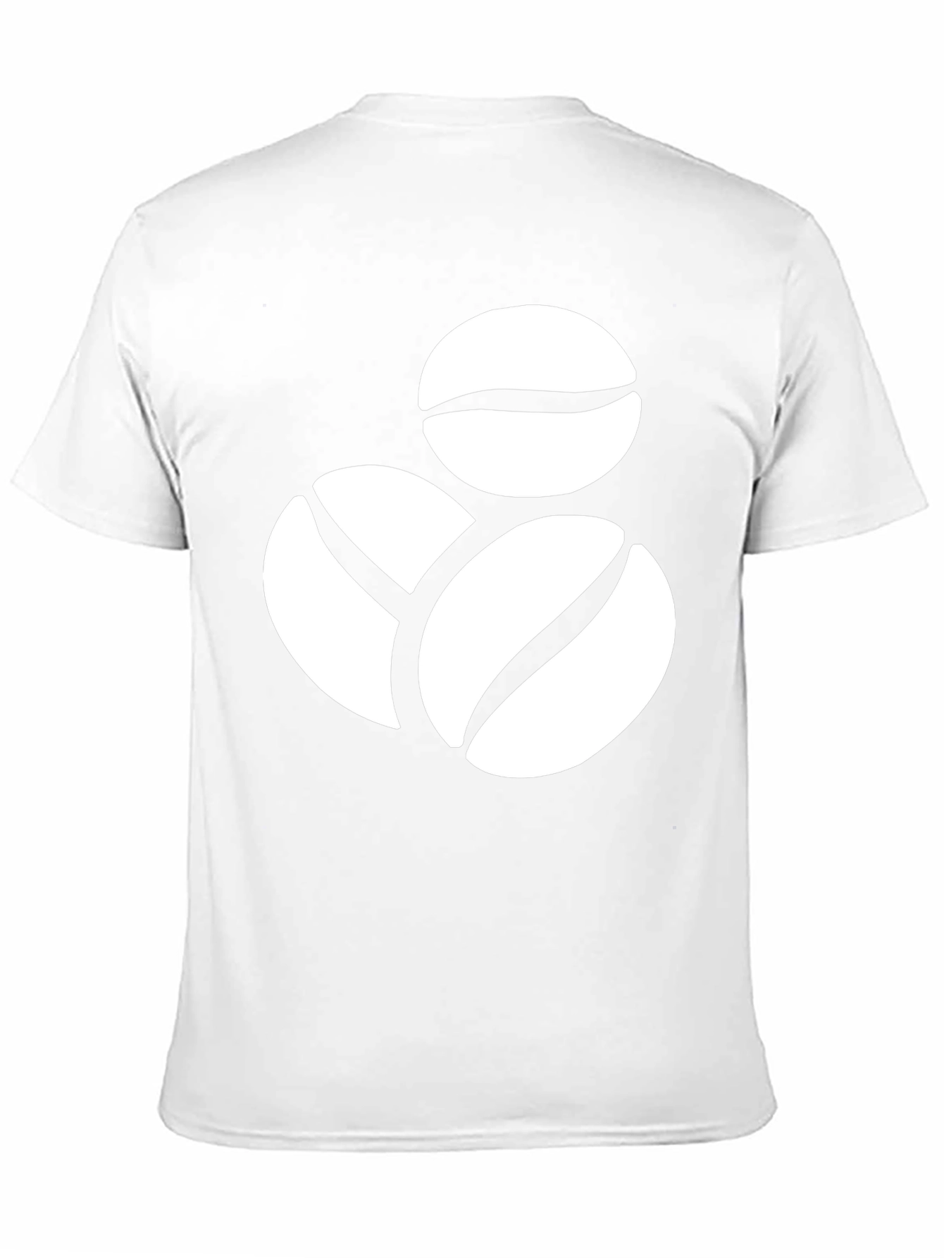 Coffee Bean Graphic Tee - Black Casual Shirt