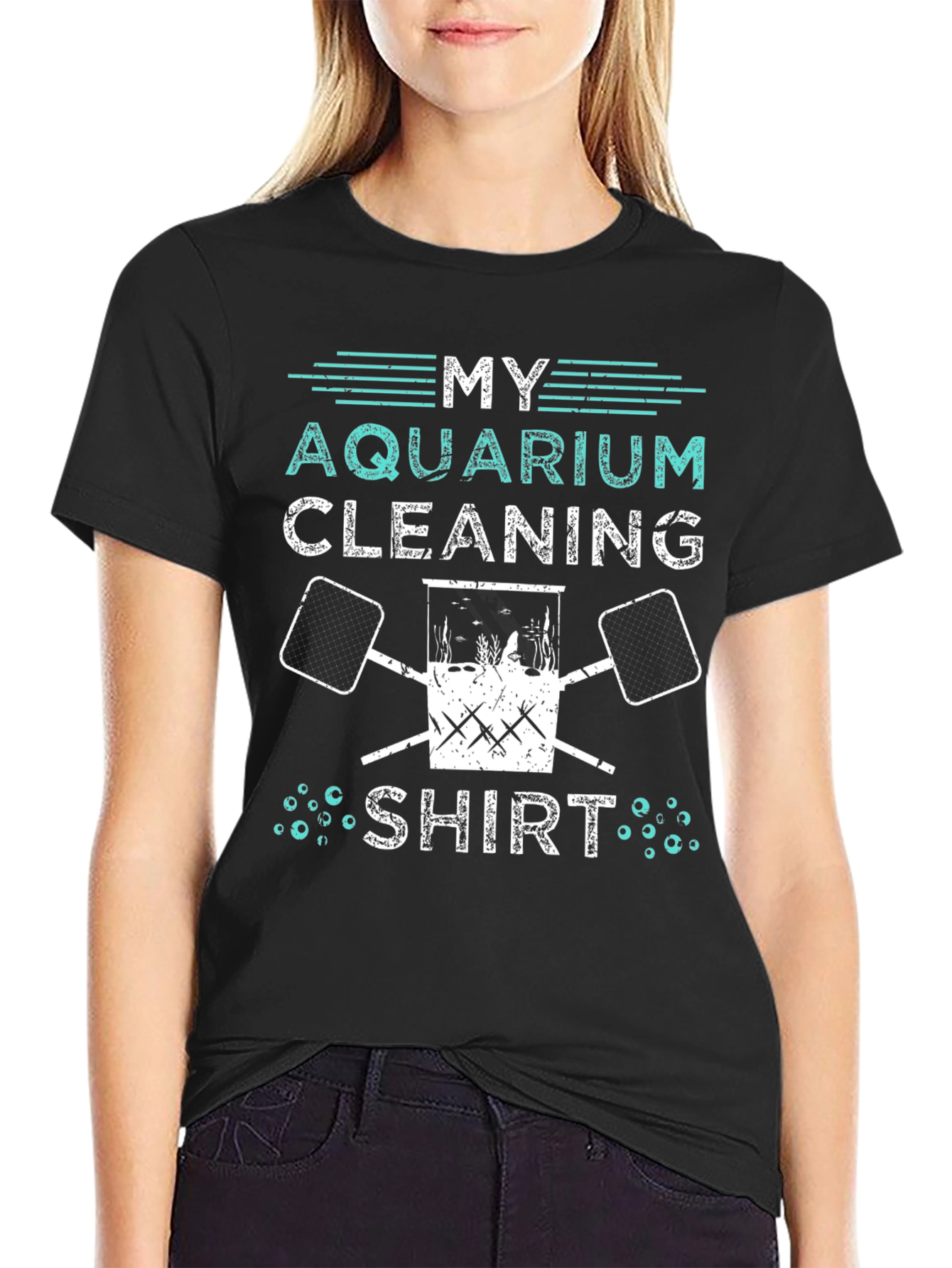 My Aquarium Cleaning Shirt - Funny Fish Keeper Tee