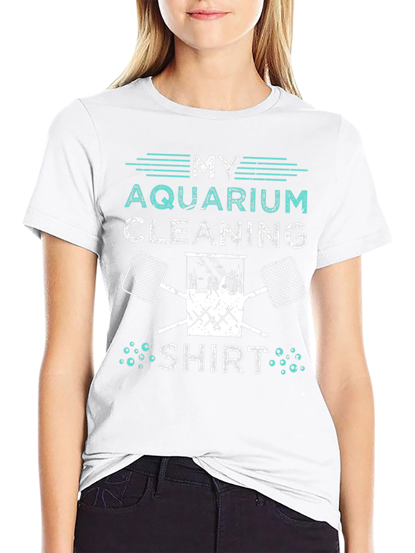 My Aquarium Cleaning Shirt - Funny Fish Keeper Tee