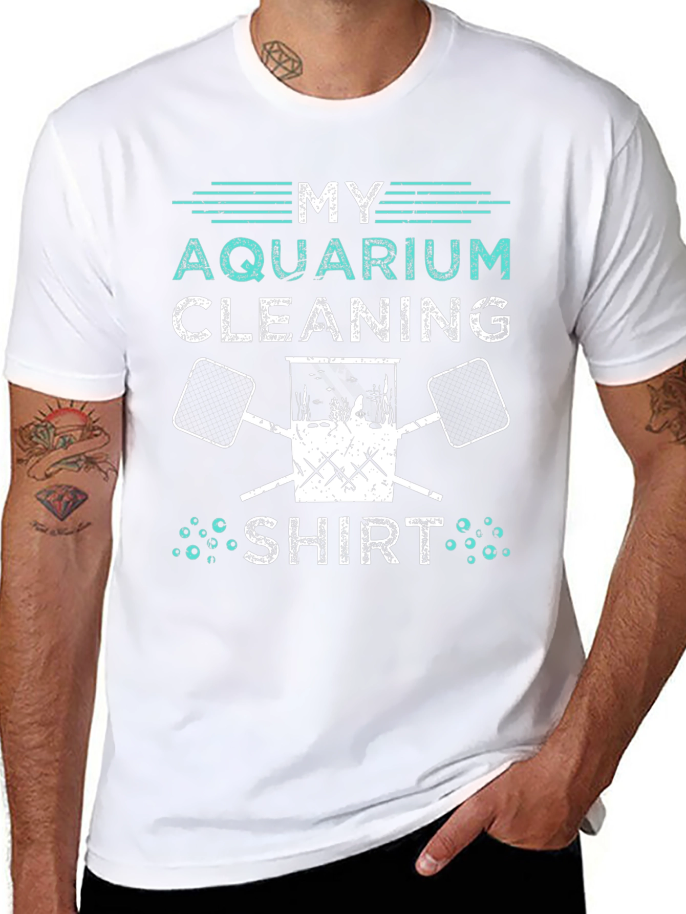 My Aquarium Cleaning Shirt - Funny Fish Keeper Tee