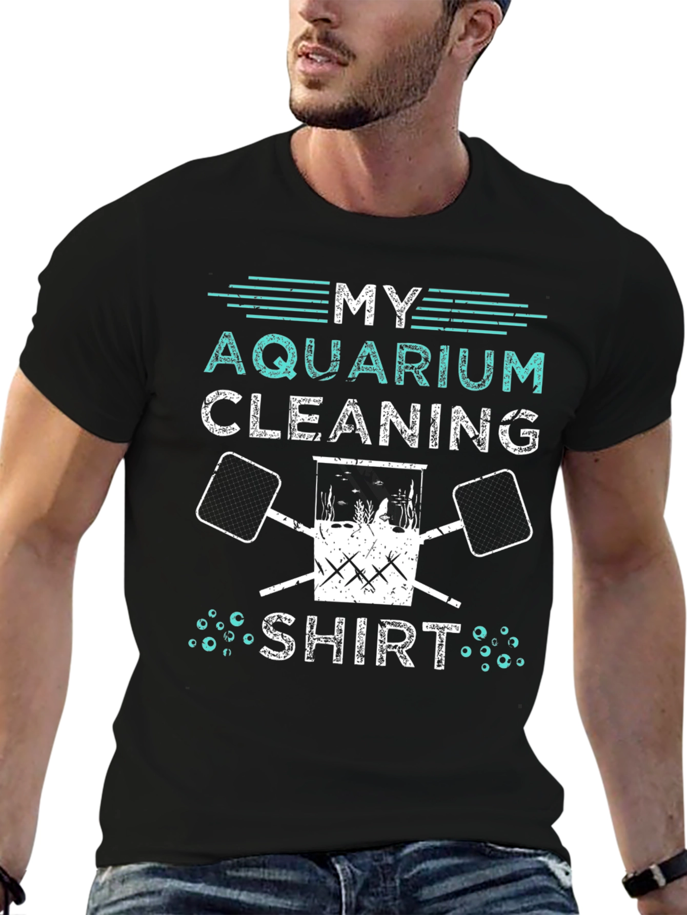My Aquarium Cleaning Shirt - Funny Fish Keeper Tee