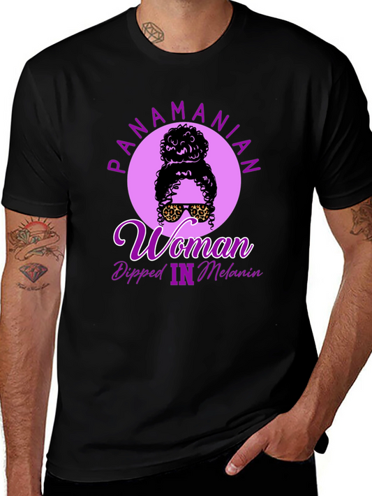 Panamanian Woman Dipped In Melanin T-Shirt