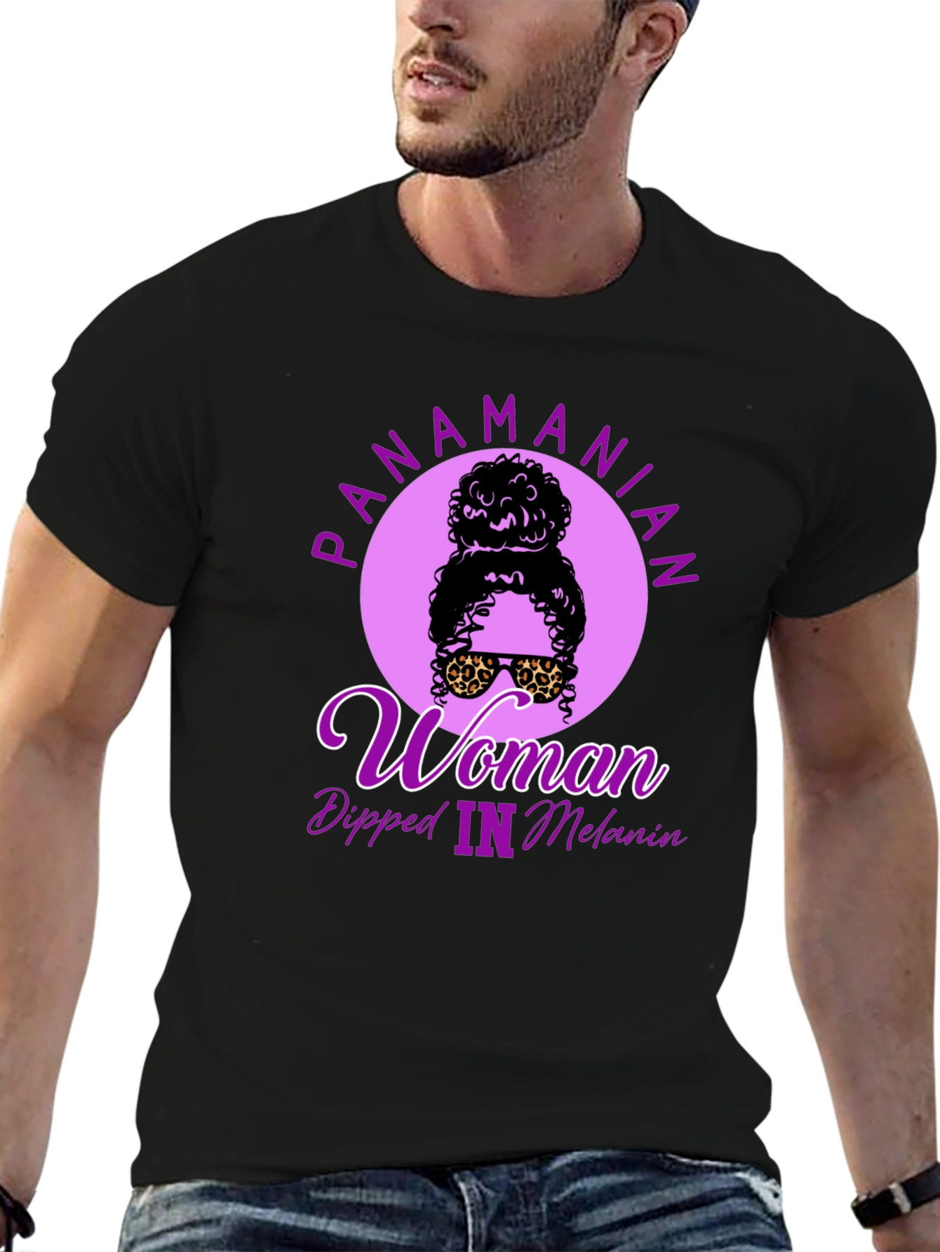 Panamanian Woman Dipped In Melanin T-Shirt