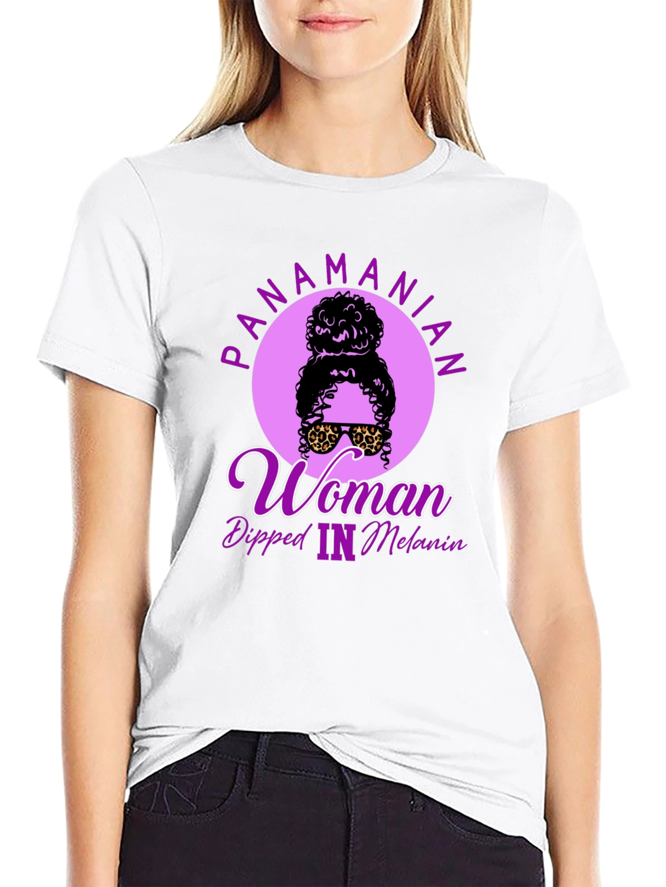 Panamanian Woman Dipped In Melanin T-Shirt