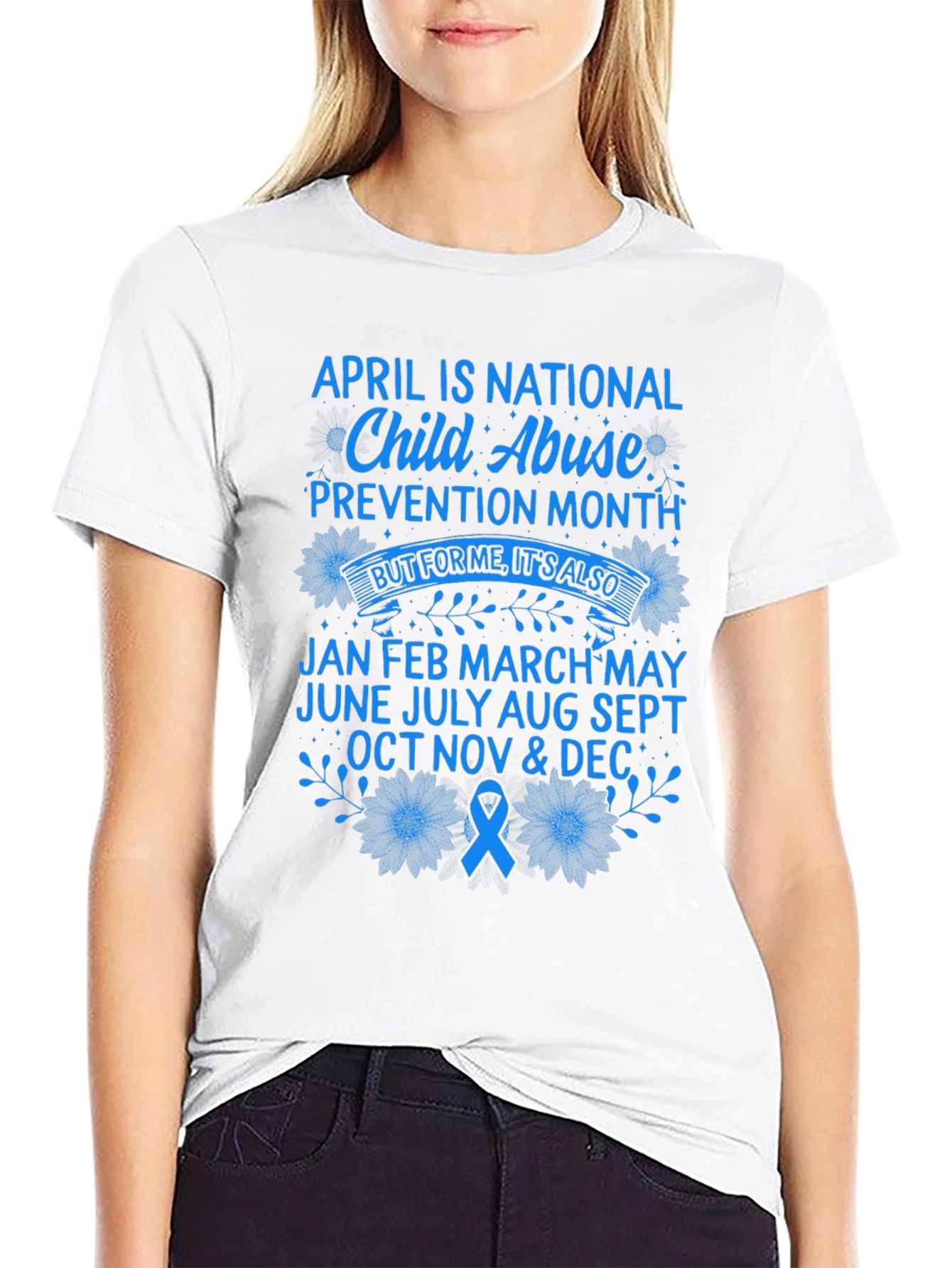 Child Abuse Prevention Awareness T-Shirt