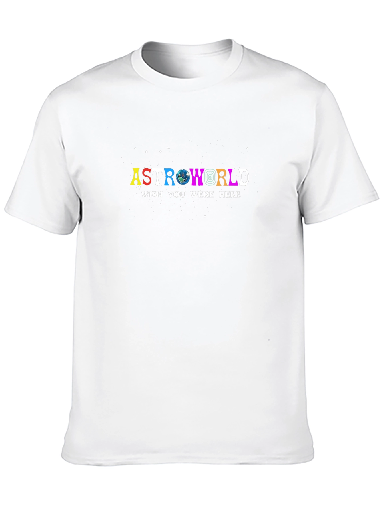 Astroworld Wish You Were Here Black T-Shirt