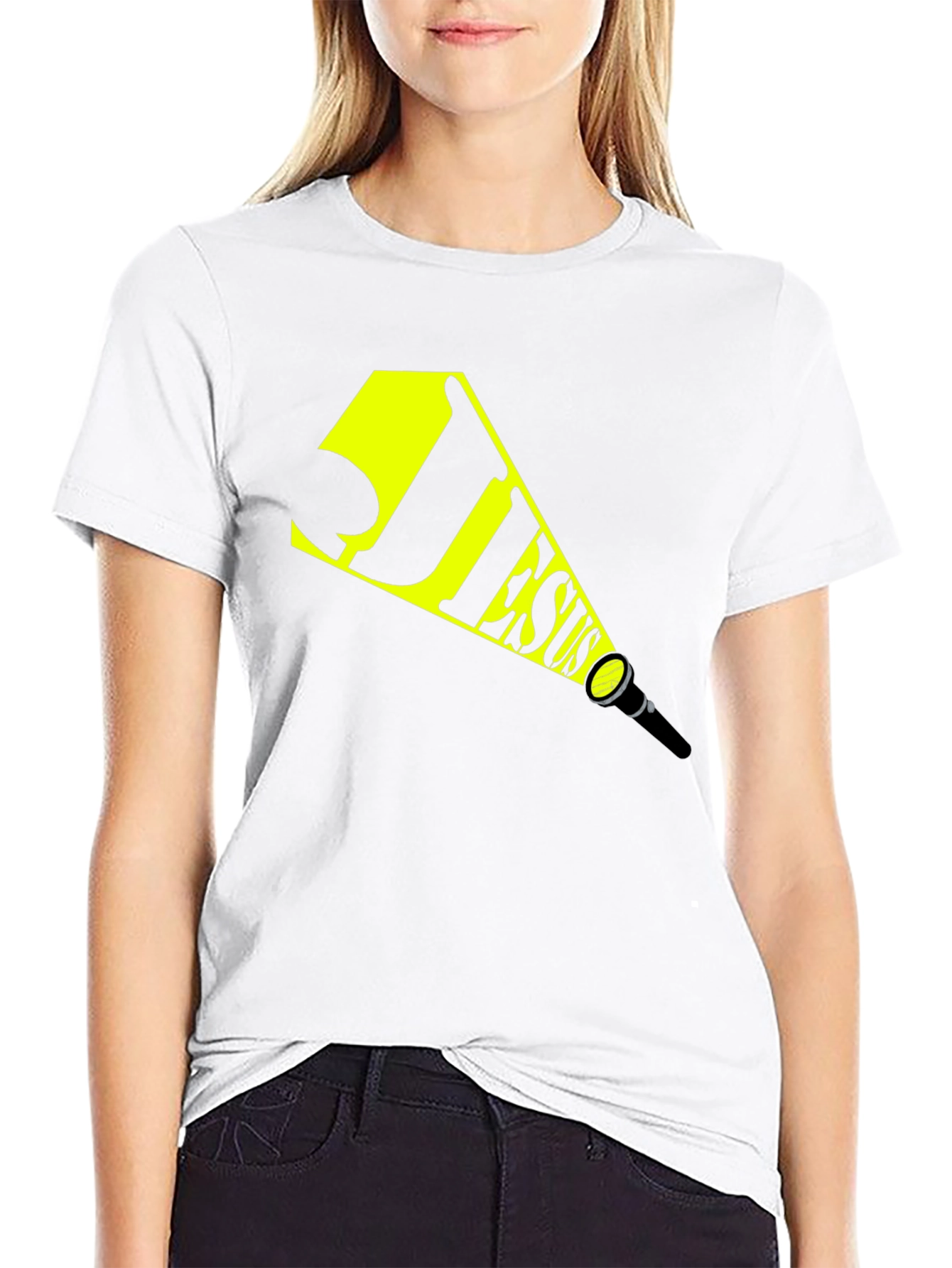Jesus Light T-Shirt - Stylish Christian Apparel