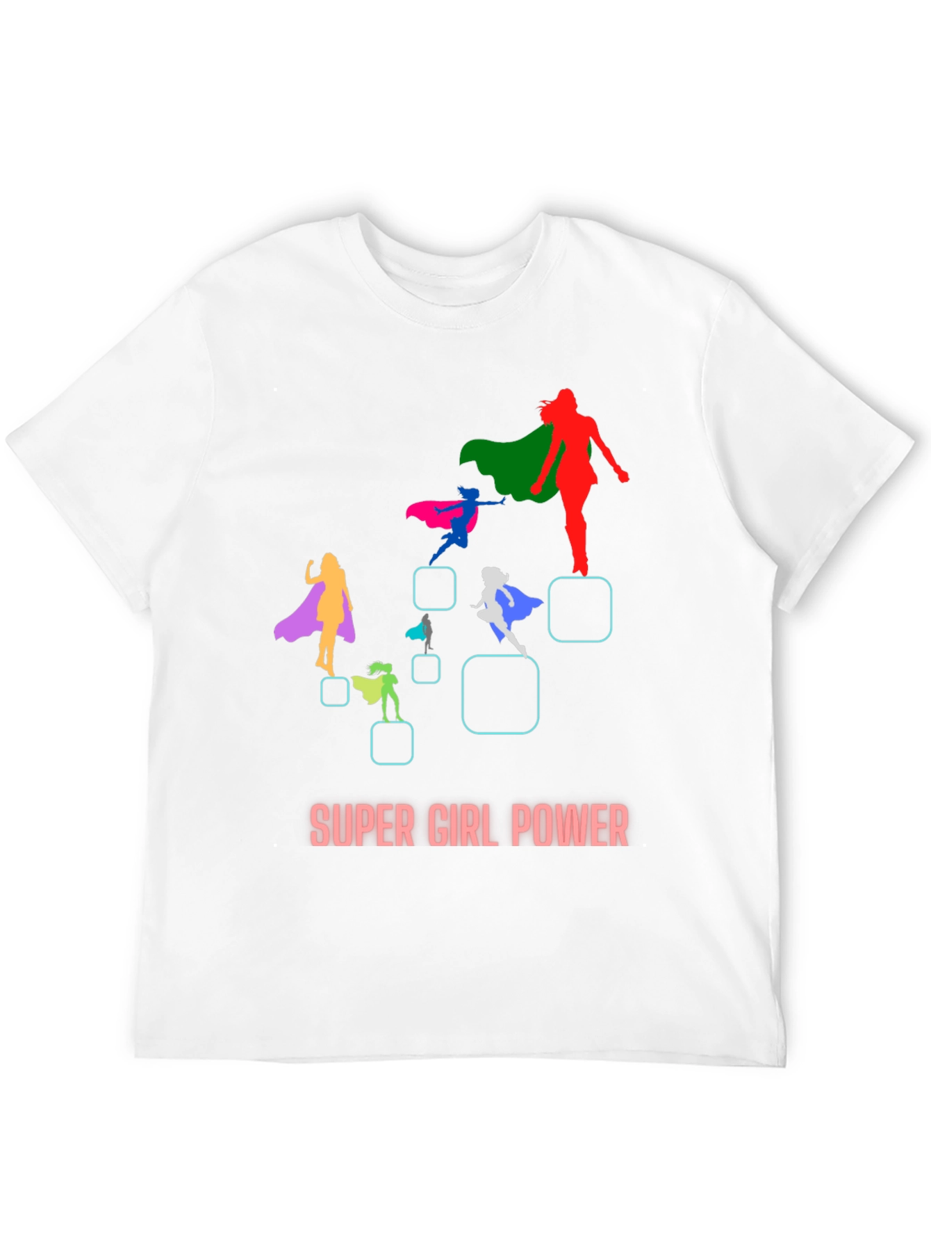 Super Girl Power Graphic T-Shirt