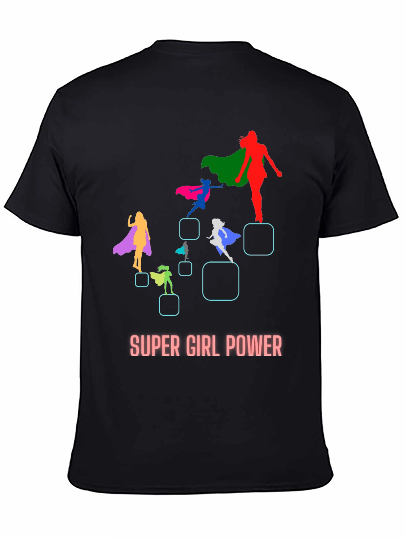 Super Girl Power Graphic T-Shirt