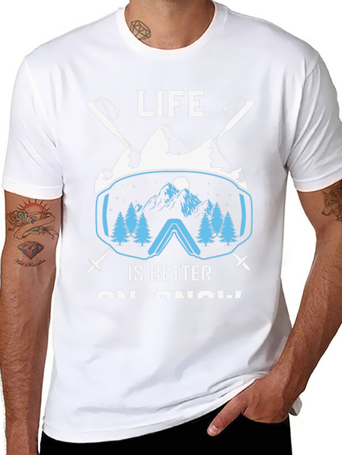 Life Is Better On Snow T-Shirt