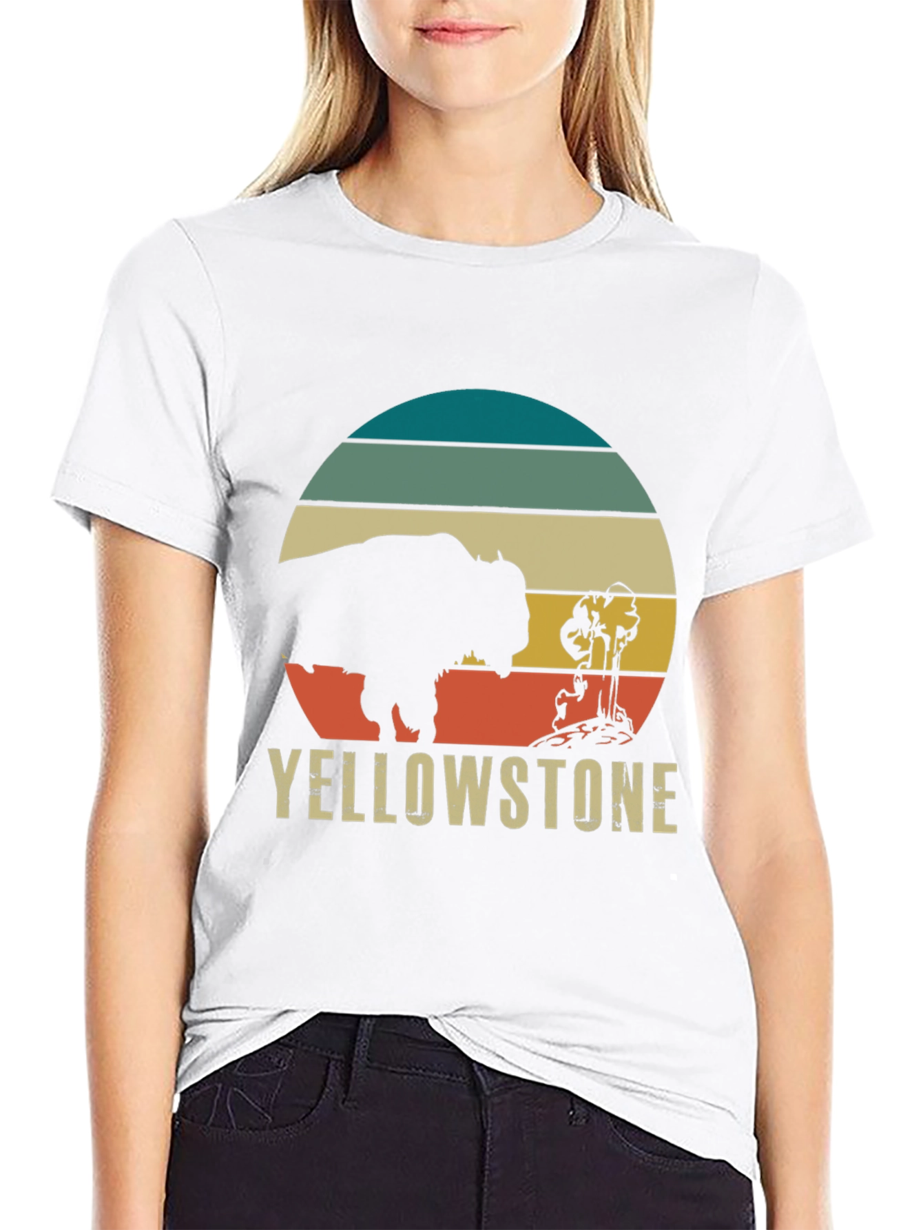 Yellowstone Buffalo Retro Graphic Tee