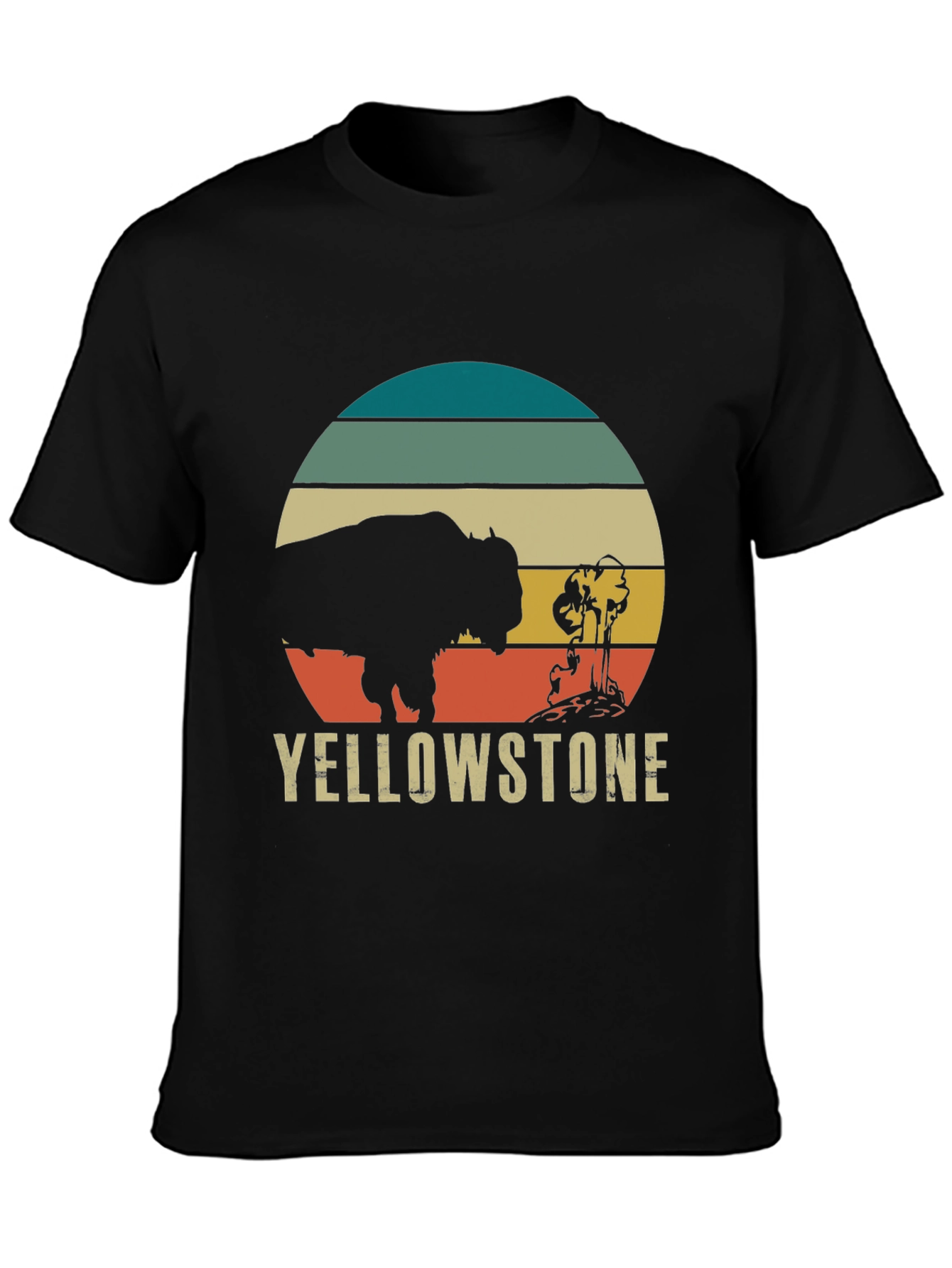 Yellowstone Buffalo Retro Graphic Tee