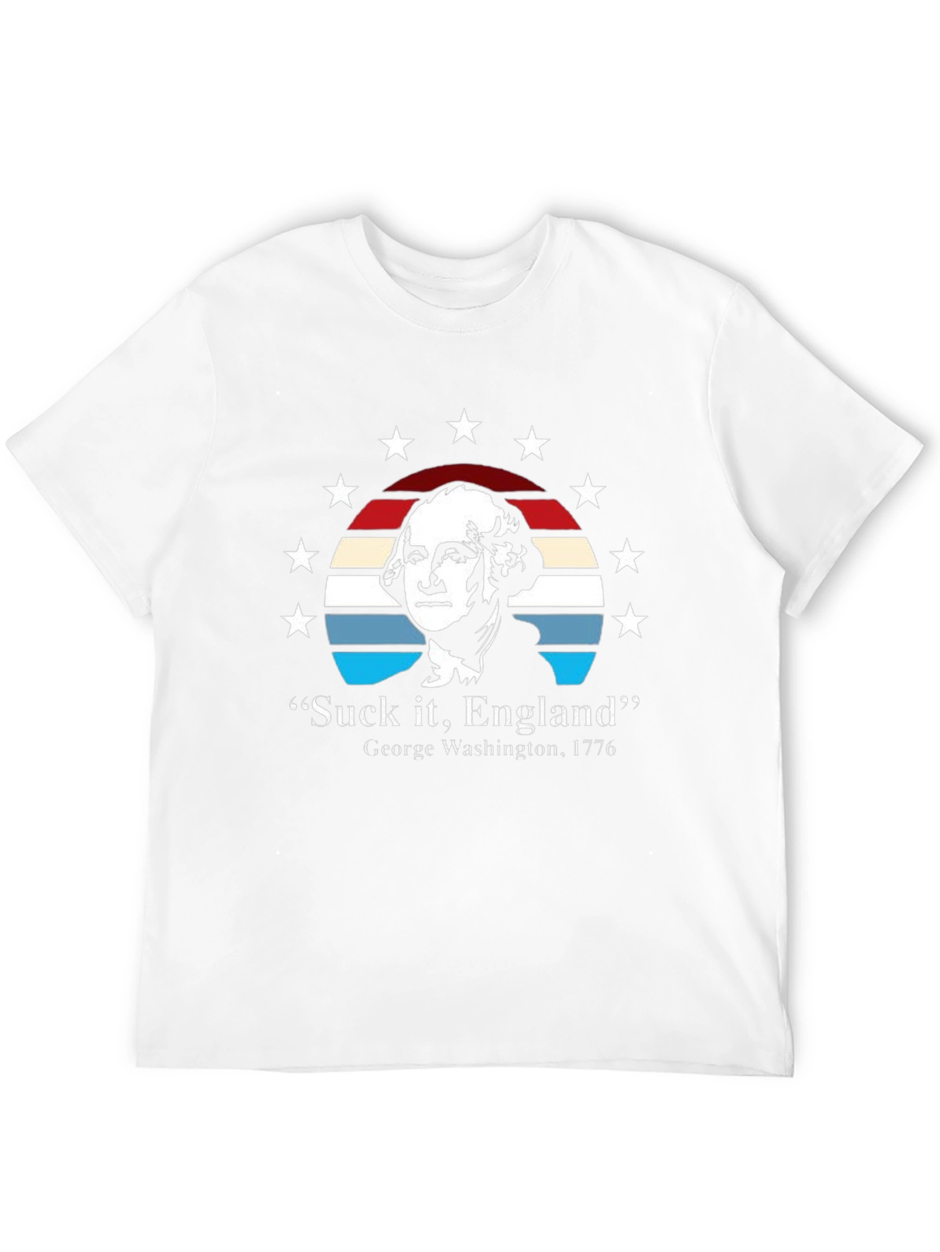 Suck It England T-Shirt - George Washington 1776