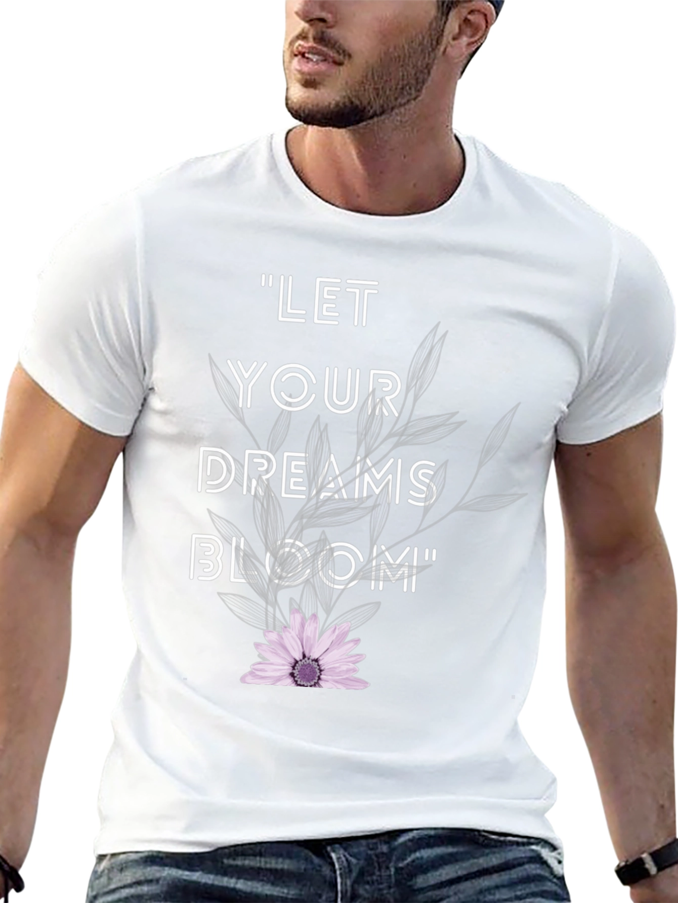 Dream Bloom Black T-Shirt