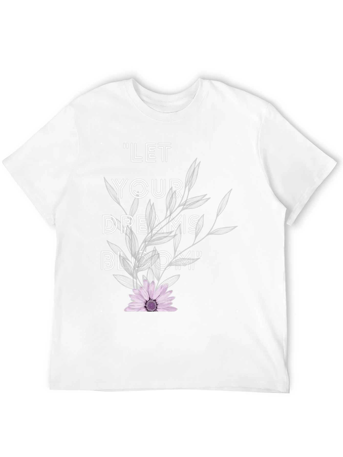 Dream Bloom Black T-Shirt