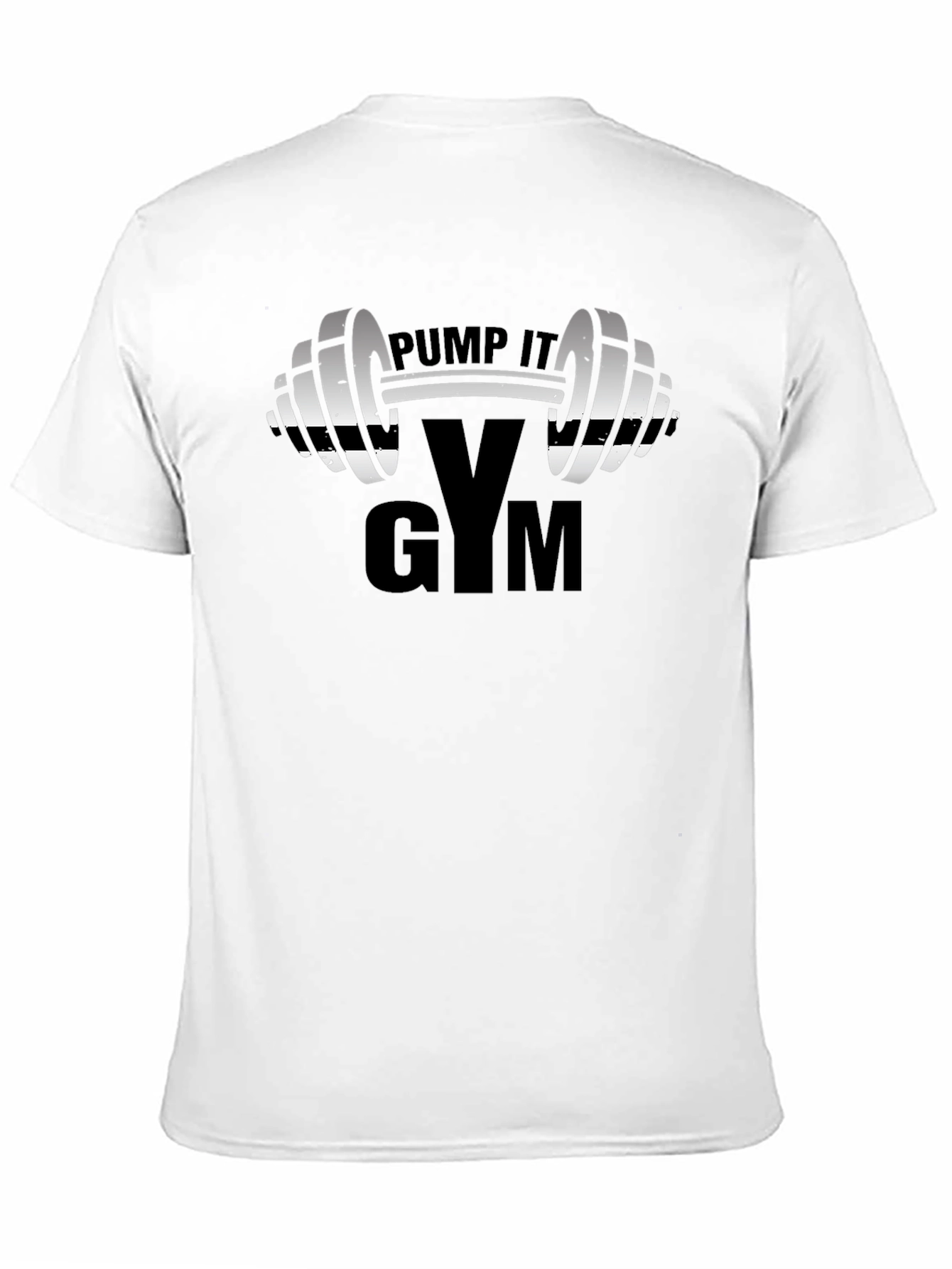 Pump It Gym Black T-Shirt