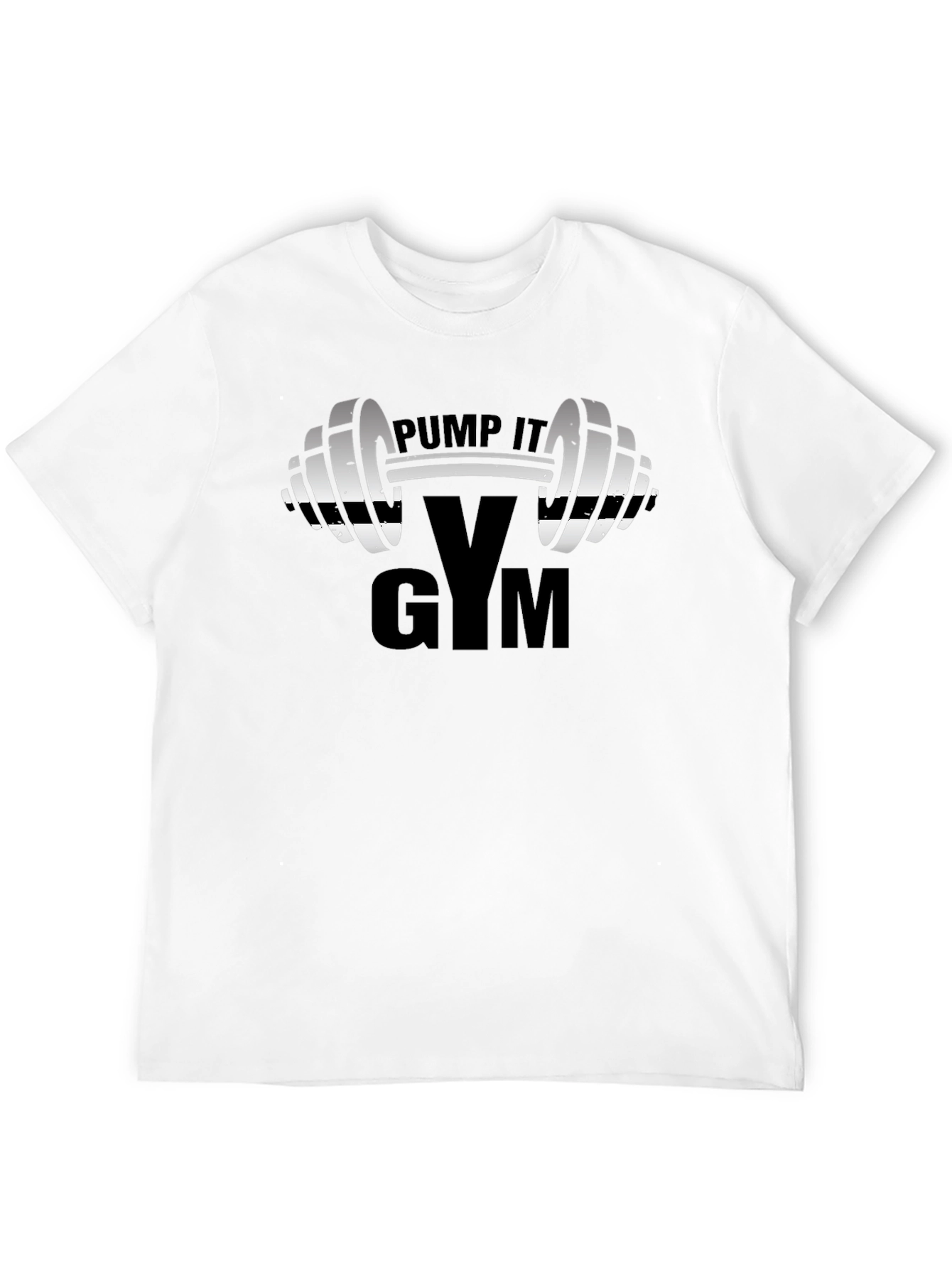 Pump It Gym Black T-Shirt