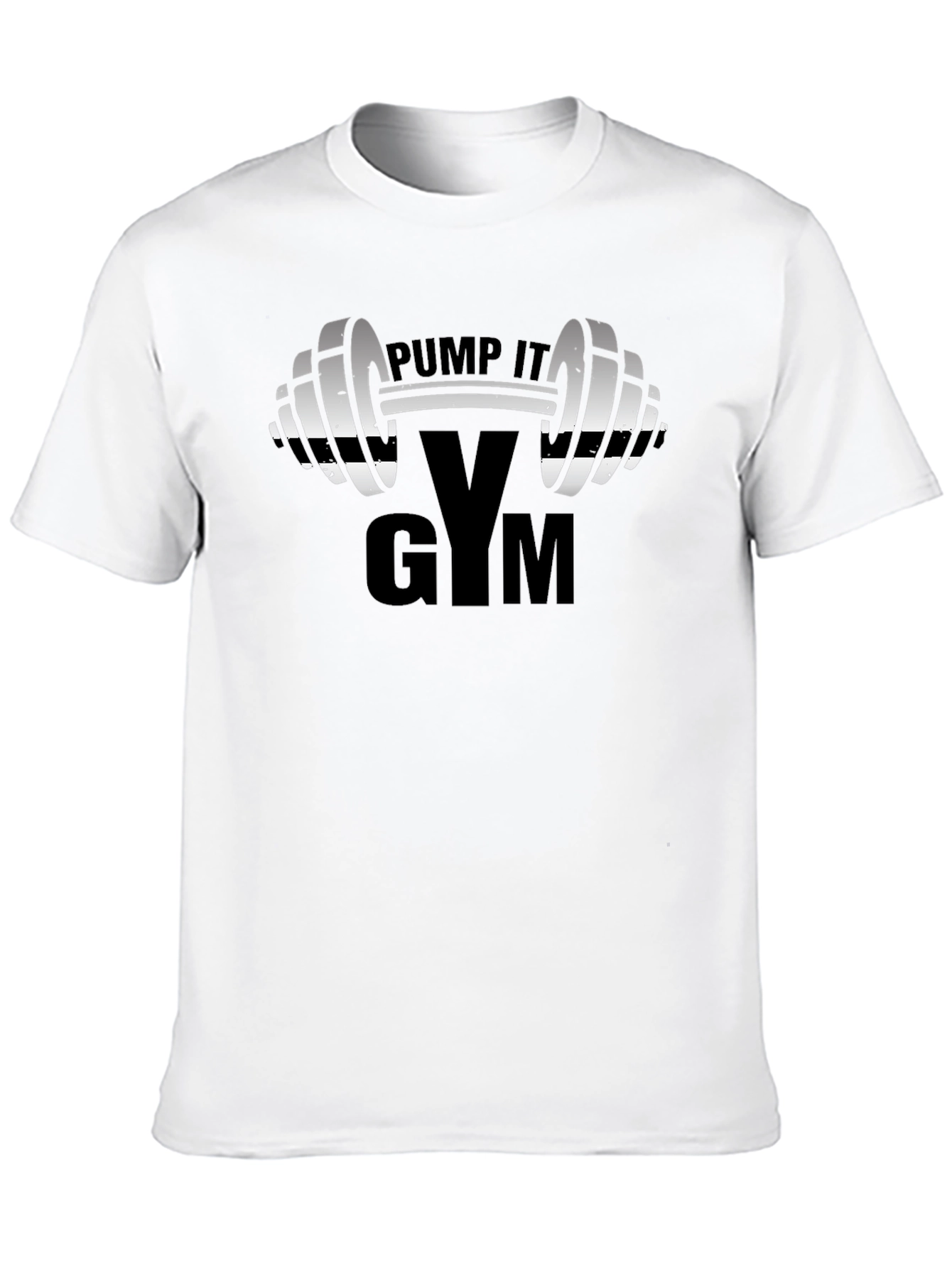 Pump It Gym Black T-Shirt