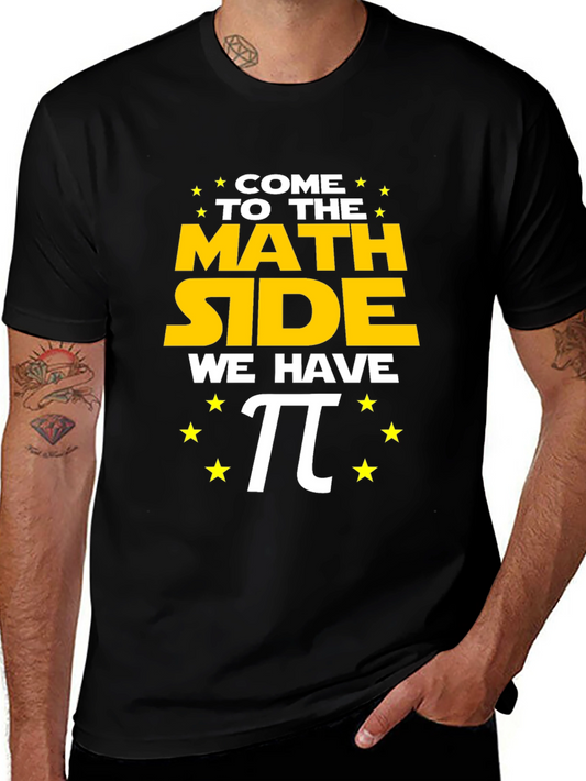 Come to the Math Side Black T-Shirt