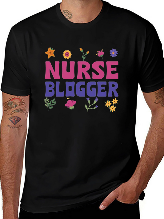 Nurse Blogger Graphic T-Shirt