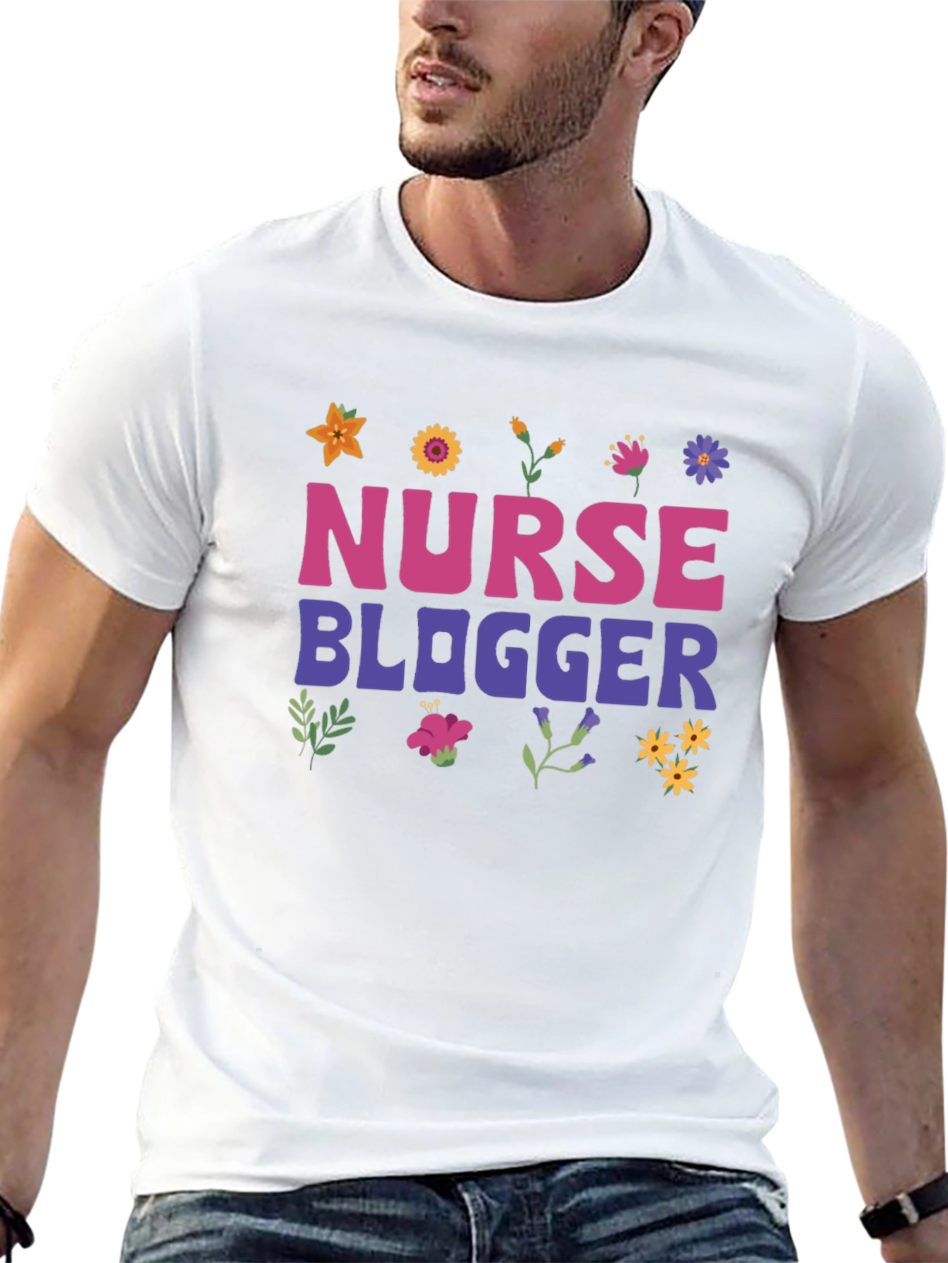 Nurse Blogger Graphic T-Shirt