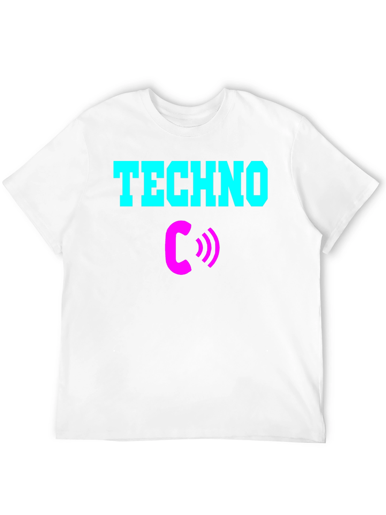 Techno Calling T-Shirt - Vibrant Graphic Tee