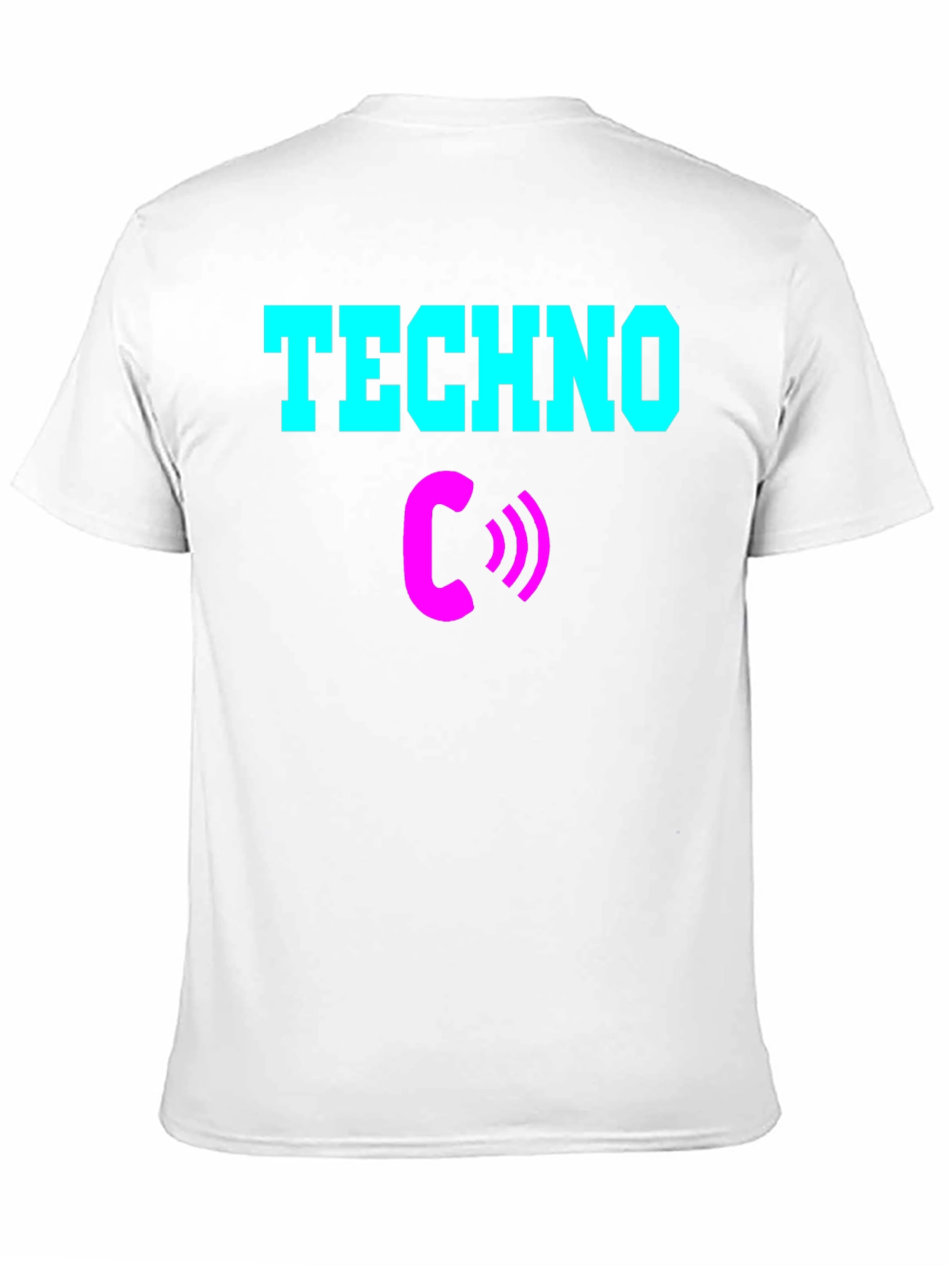 Techno Calling T-Shirt - Vibrant Graphic Tee