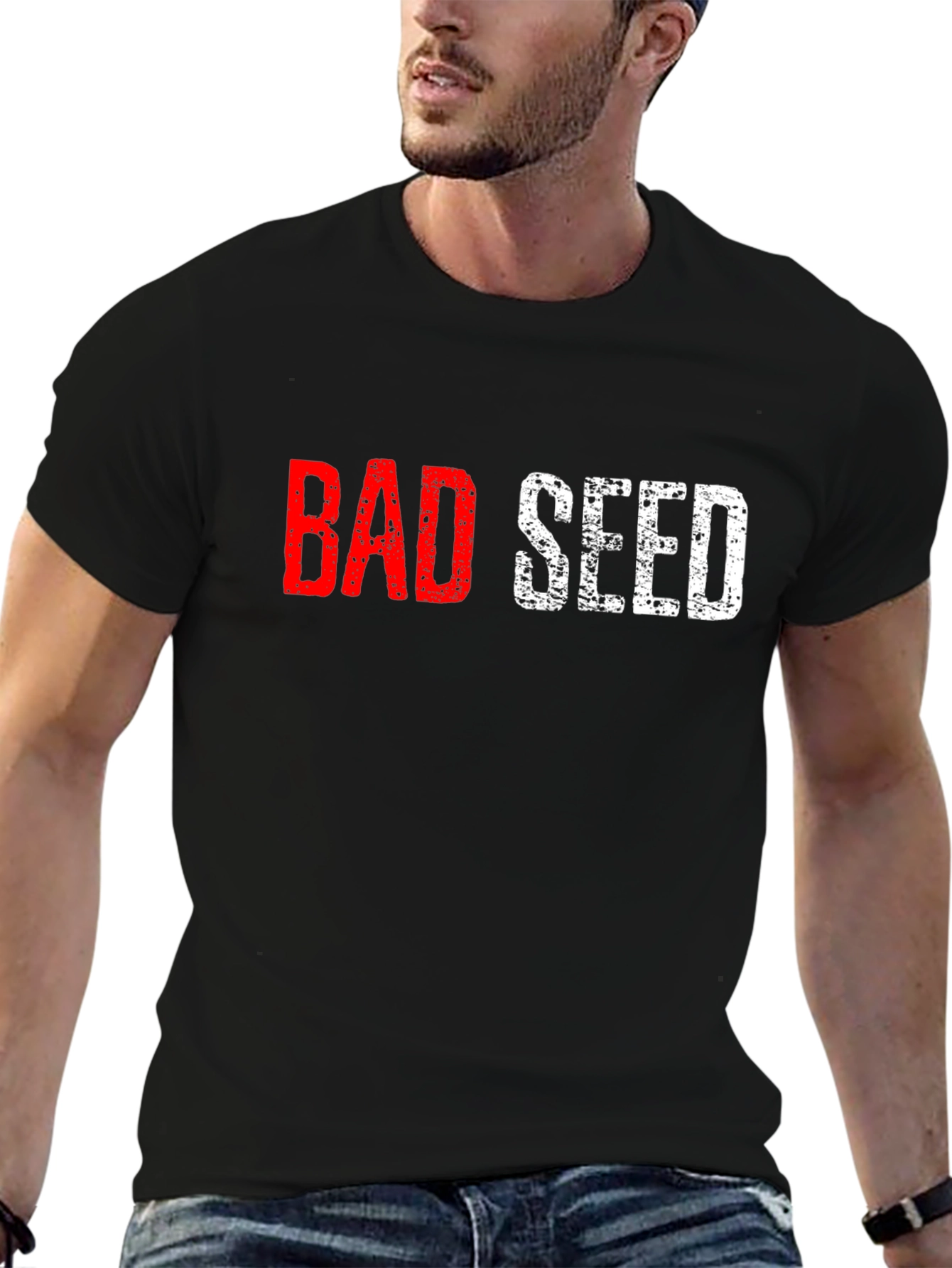 Bad Seed Graphic Print T-Shirt - Casual Tee