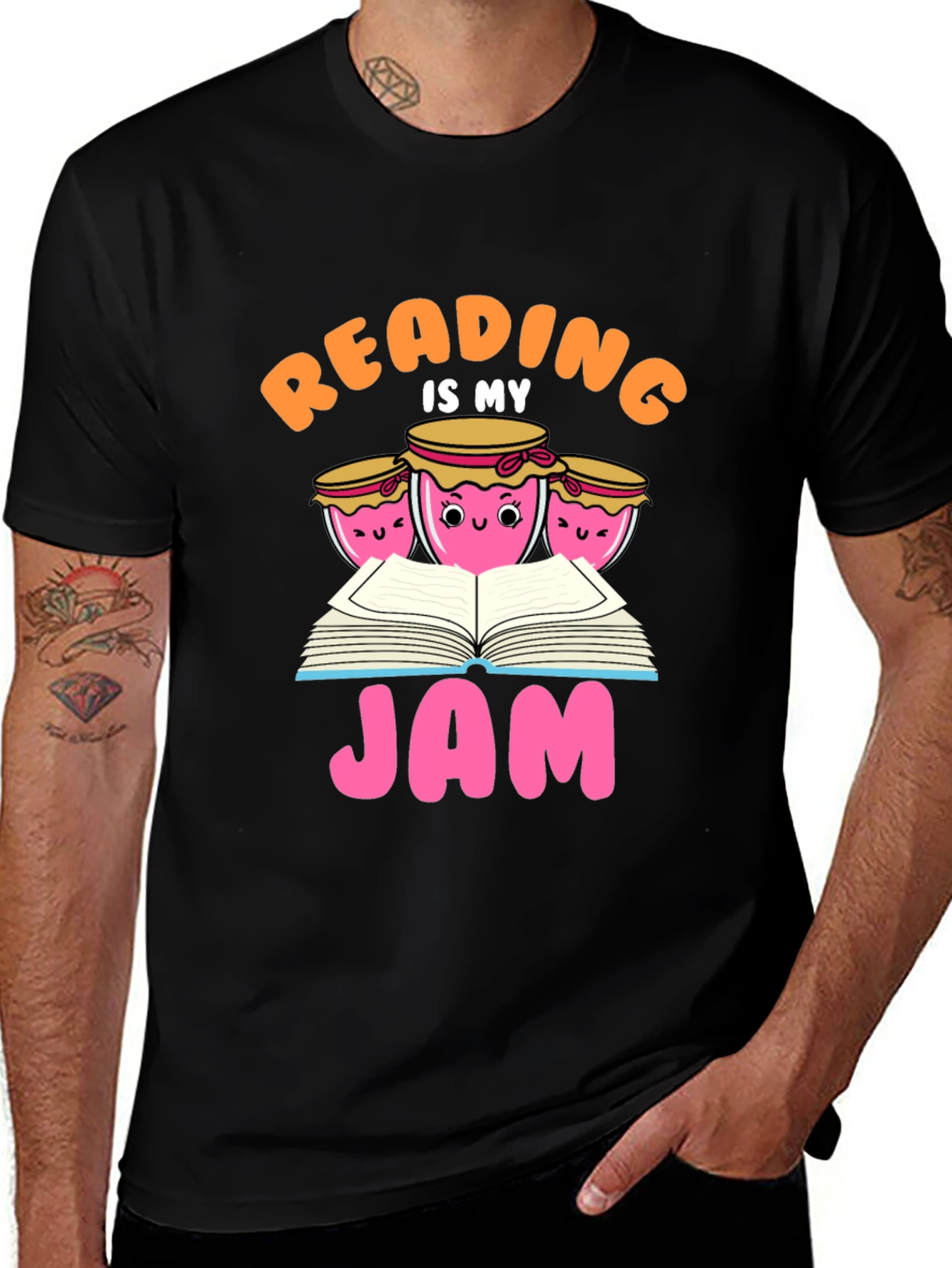 Reading Is My Jam T-Shirt - Book Lover Tee