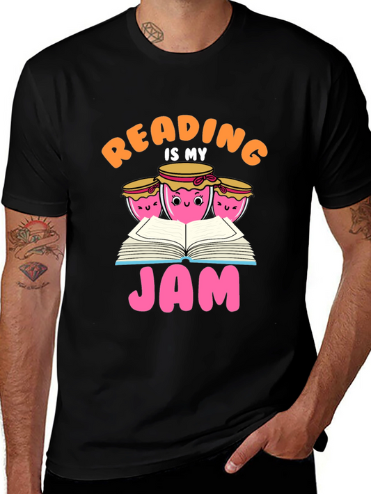 Reading Is My Jam T-Shirt - Book Lover Tee