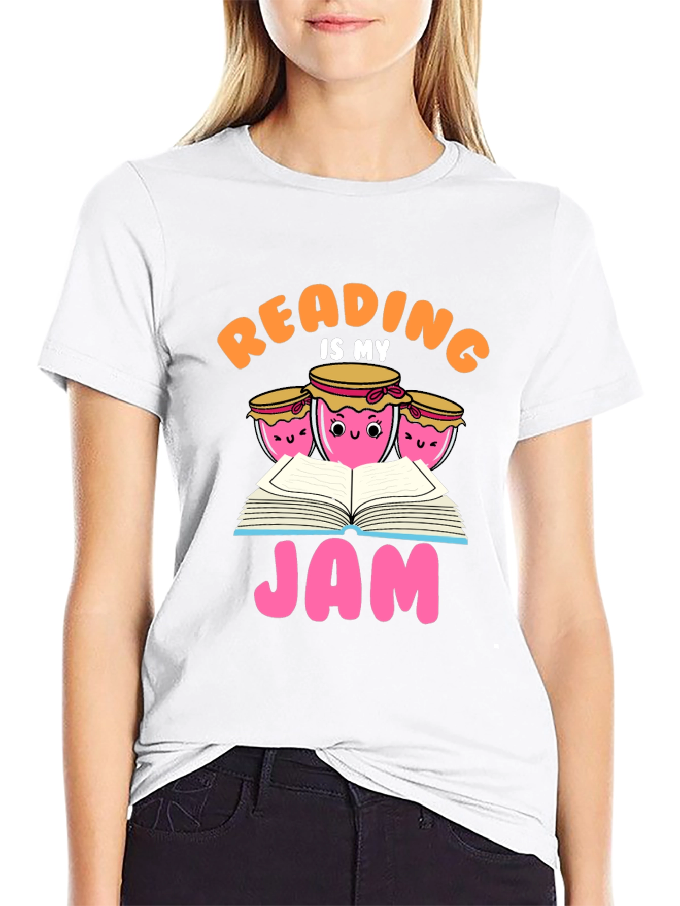 Reading Is My Jam T-Shirt - Book Lover Tee