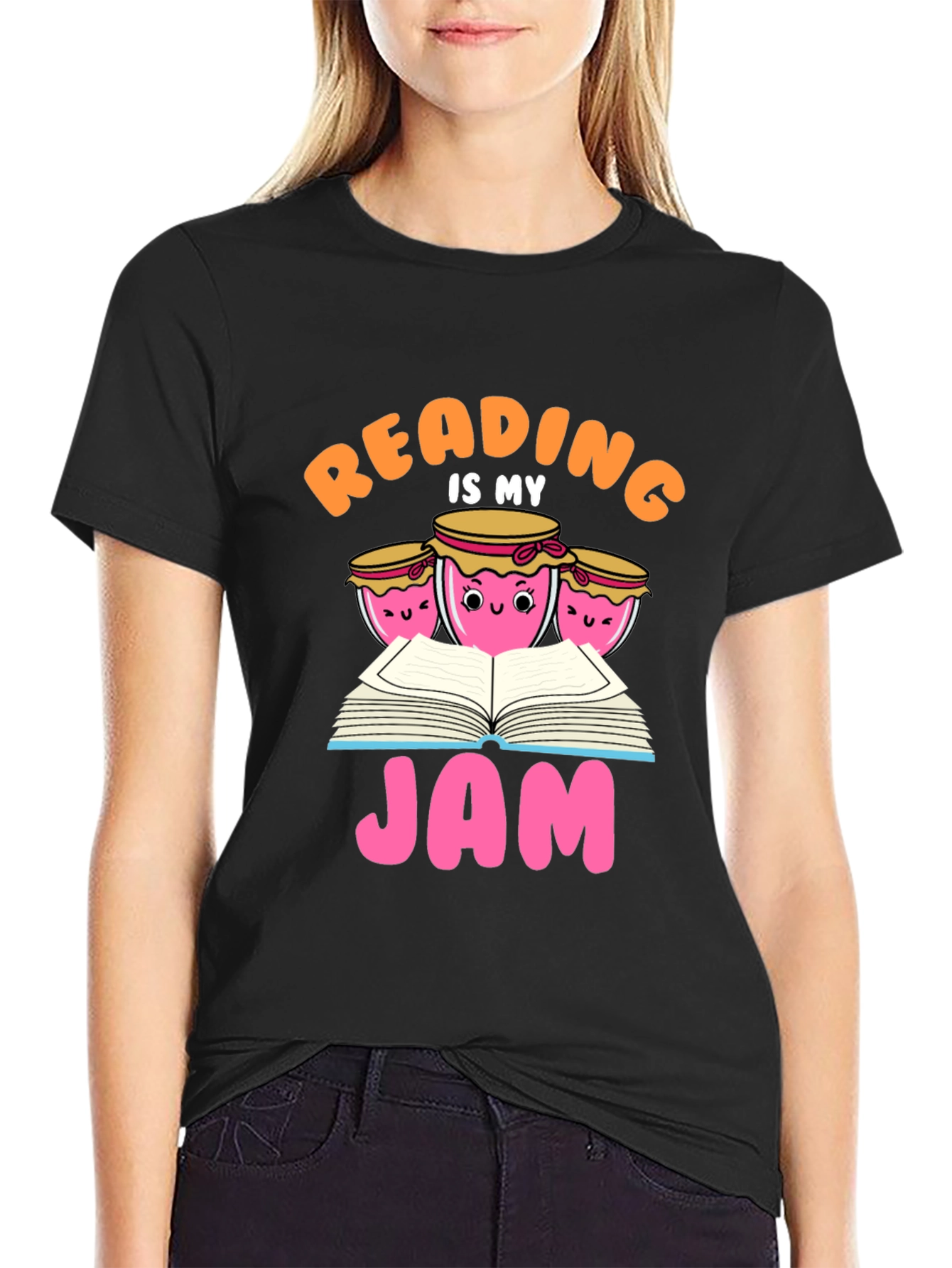 Reading Is My Jam T-Shirt - Book Lover Tee
