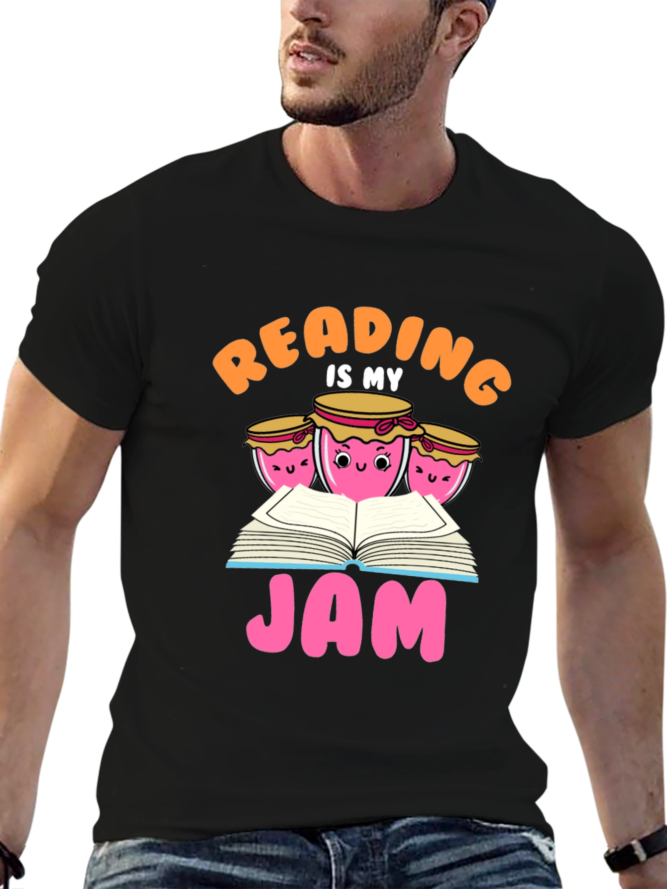 Reading Is My Jam T-Shirt - Book Lover Tee