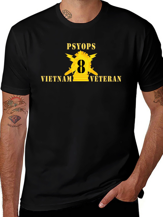 PSYOP Vietnam Veteran Graphic Tee