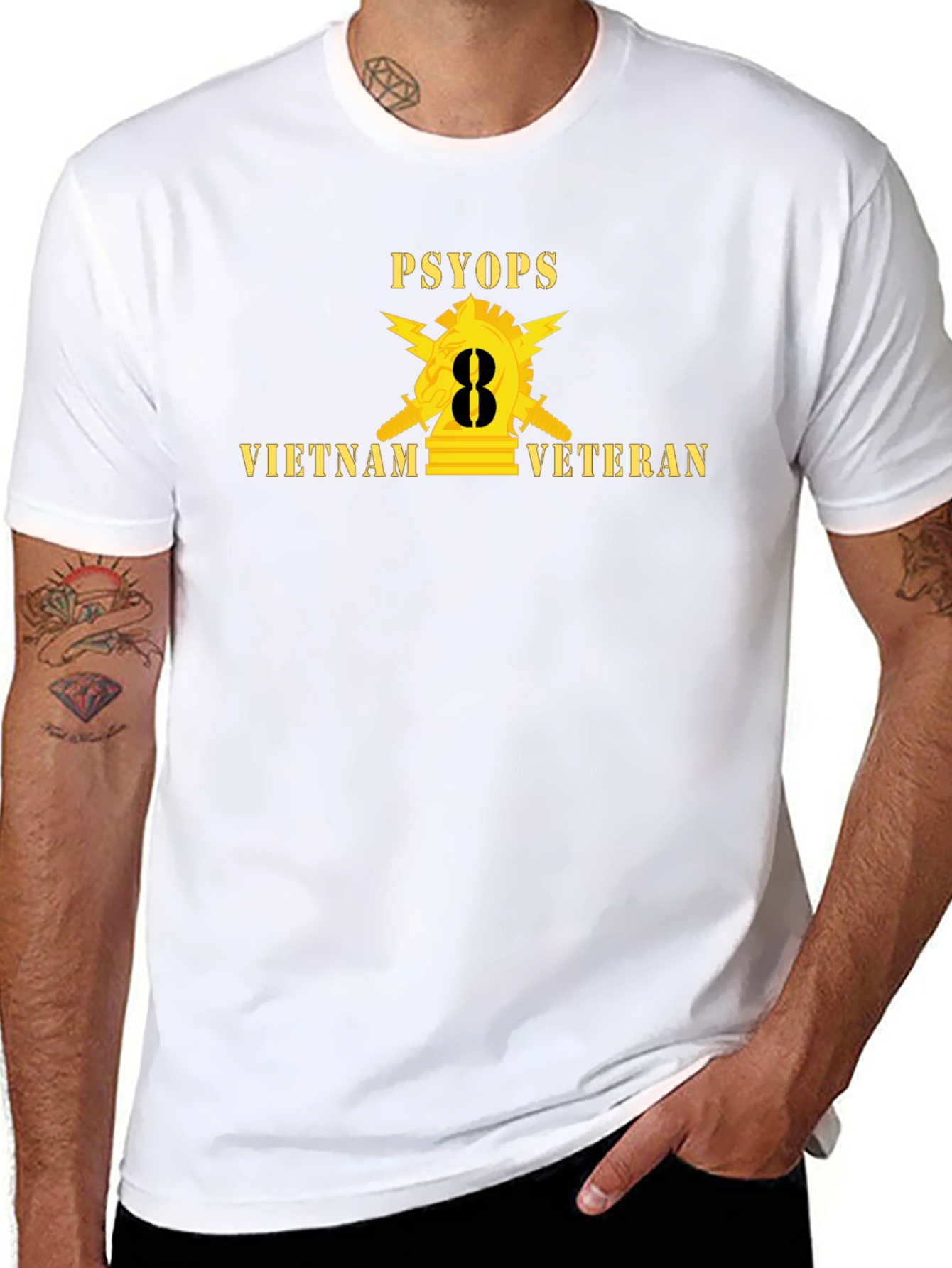 PSYOP Vietnam Veteran Graphic Tee