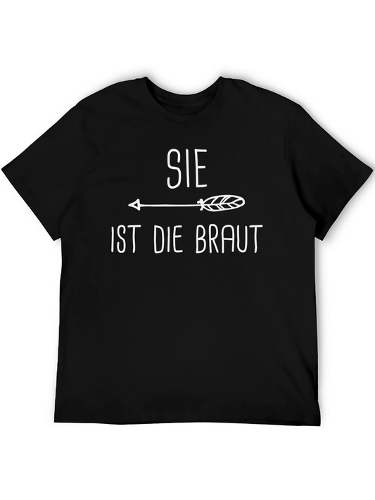 Bride Arrow T-Shirt - Sie Ist Die Braut