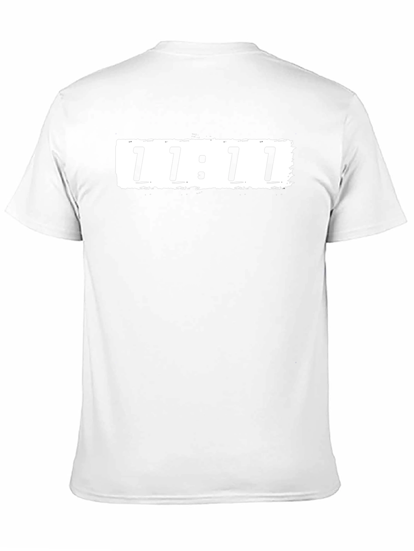 11:11 Graphic Tee - Black Cotton T-Shirt